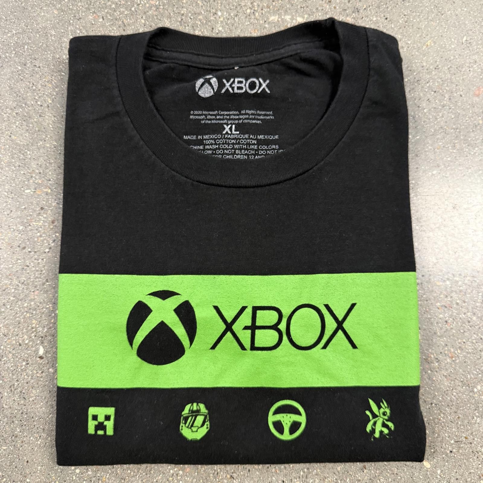 Other Official Xbox Logo T-Shirt Black - XL Size US XL / EU 56 / 4 - 6 Thumbnail
