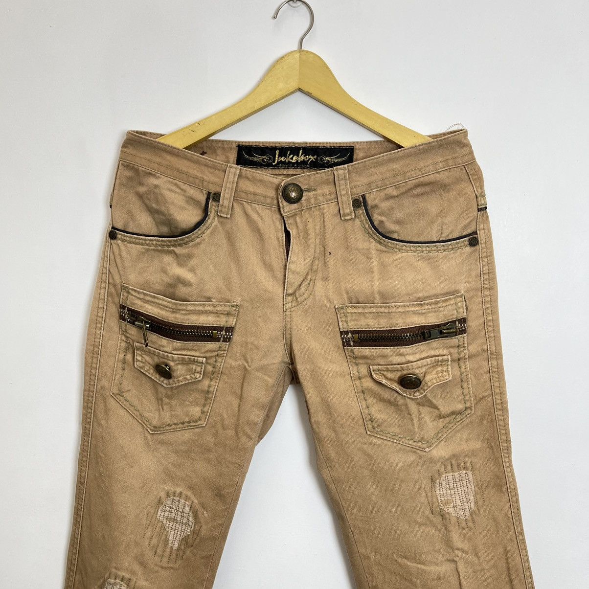 Kapital Kountry FINAL PRICE 🔥 Vintage Jukohox Patchwork style Kapital Jeans Size US 30 / EU 46 - 3 Thumbnail