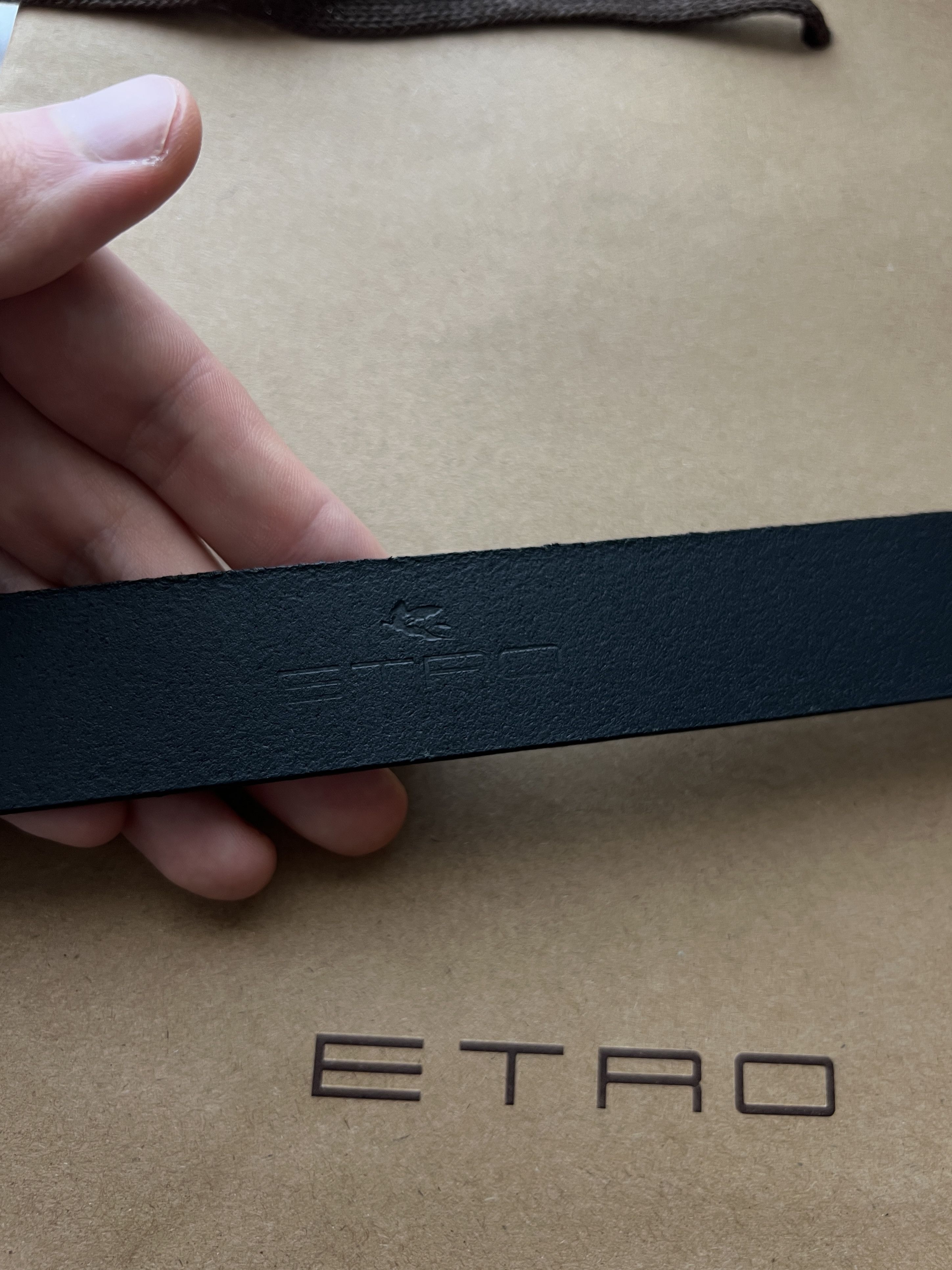 Etro Belt ETRO (Made in Italy) NEW 100% Italian calfskin Size ONE SIZE - 7 Thumbnail