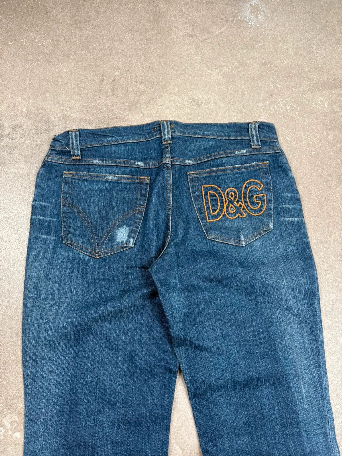 Dolce & Gabbana Dolce Gabbana jean y2k vintage 90s 00s but cat rap hip hop Size 30" / US 8 / IT 44 - 5 Thumbnail
