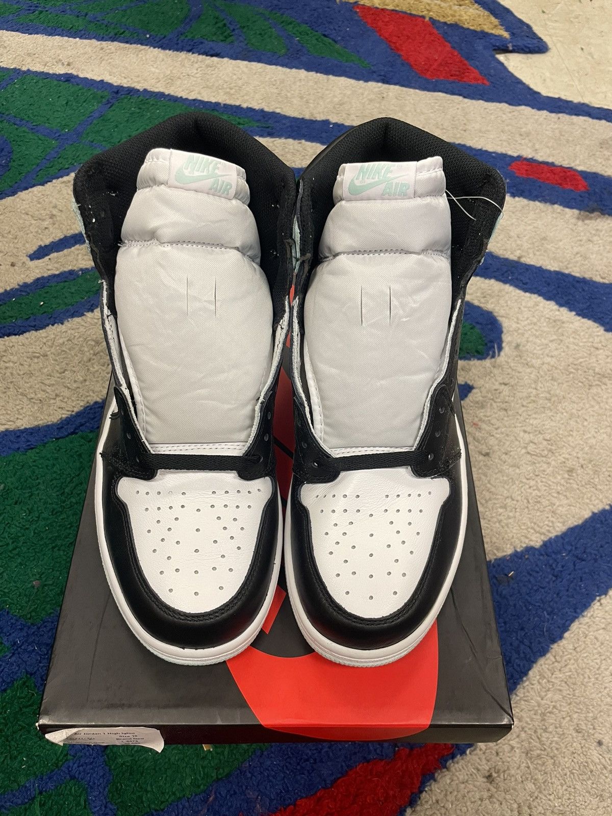 Jordan Brand × Nike Jordan 1 High Igloo Size US 10 / EU 43 - 3 Thumbnail