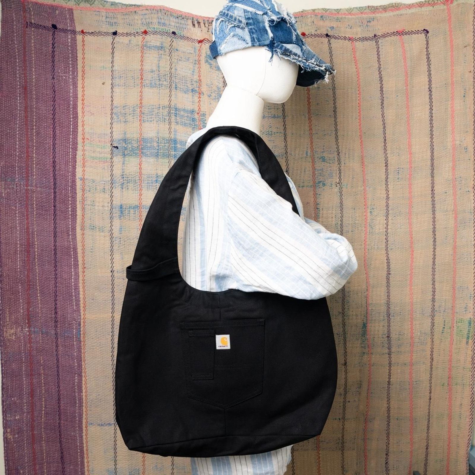 Carhartt Upcycled carhartt hobo bag Size ONE SIZE - 2 Thumbnail
