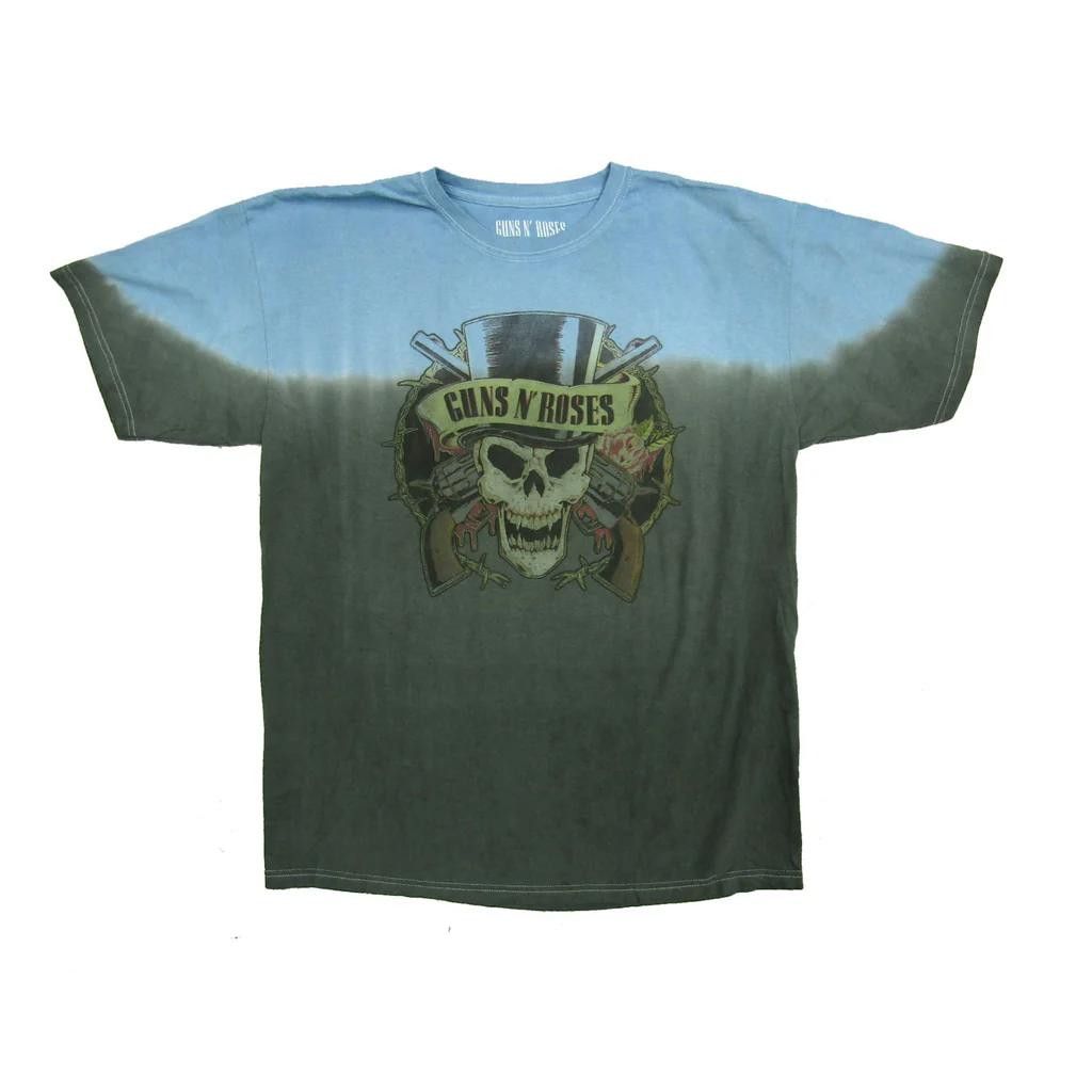 Designer Guns N Roses Dip Dyed T-shirt Top Hat Shirt - L Size US L / EU 52-54 / 3 - 1 Thumbnail