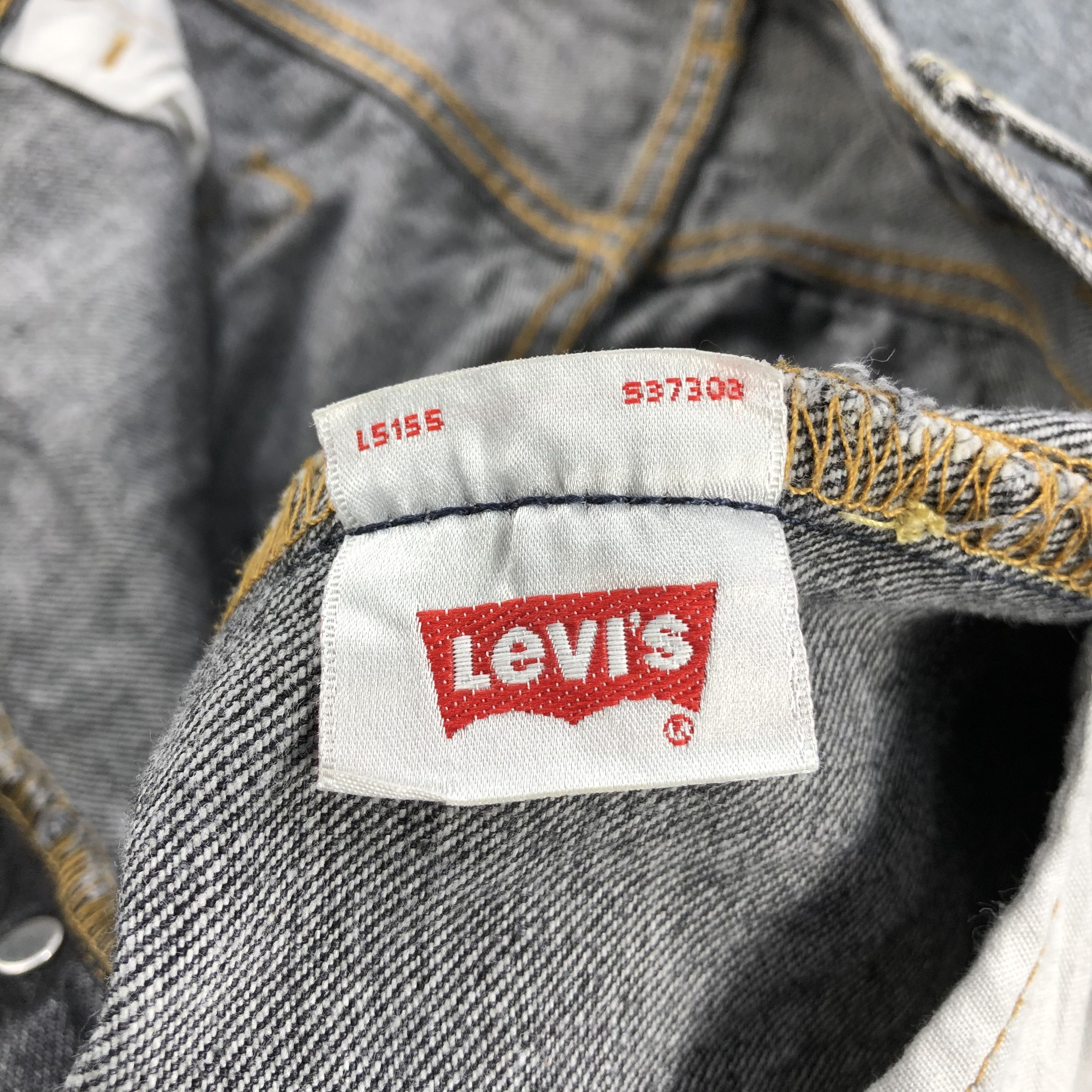 Levi's Faded Vintage Levis 501 Jeans Dark Wash Denim-J1059 Size US 39 - 13 Thumbnail