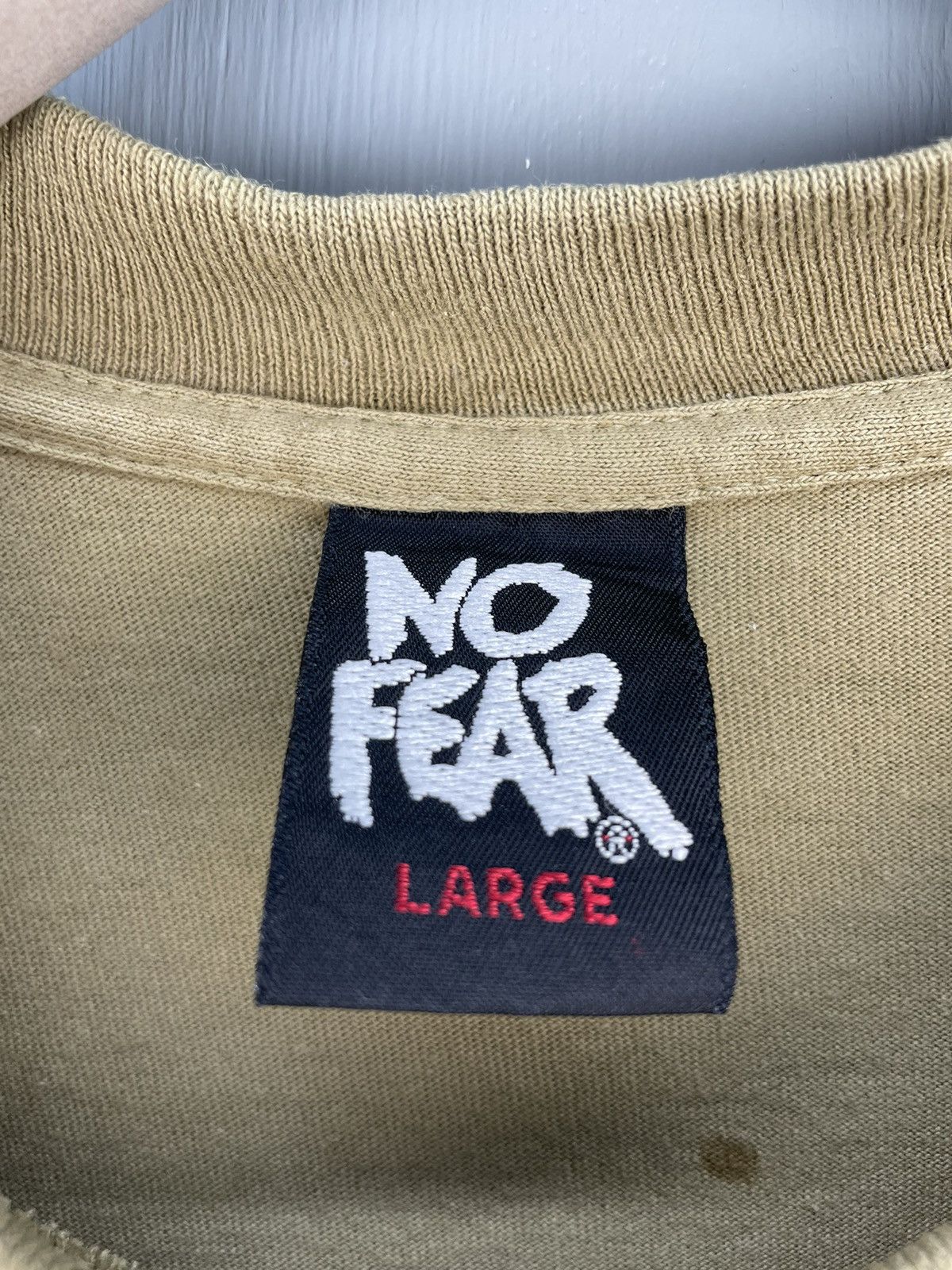 No Fear × Vintage Vintage 90s No Fear streetwear t shirt Size US L / EU 52-54 / 3 - 6 Thumbnail