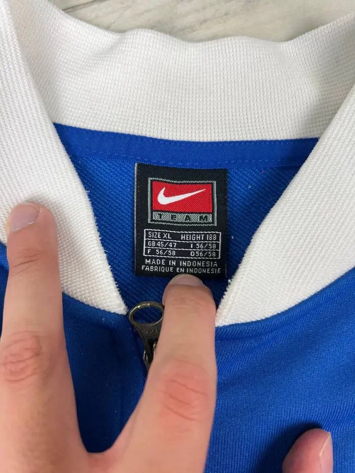 Nike Nike Brazil 2006 2008 Training Track Jacket Soccer Football Size US XL / EU 56 / 4 - 5 Thumbnail