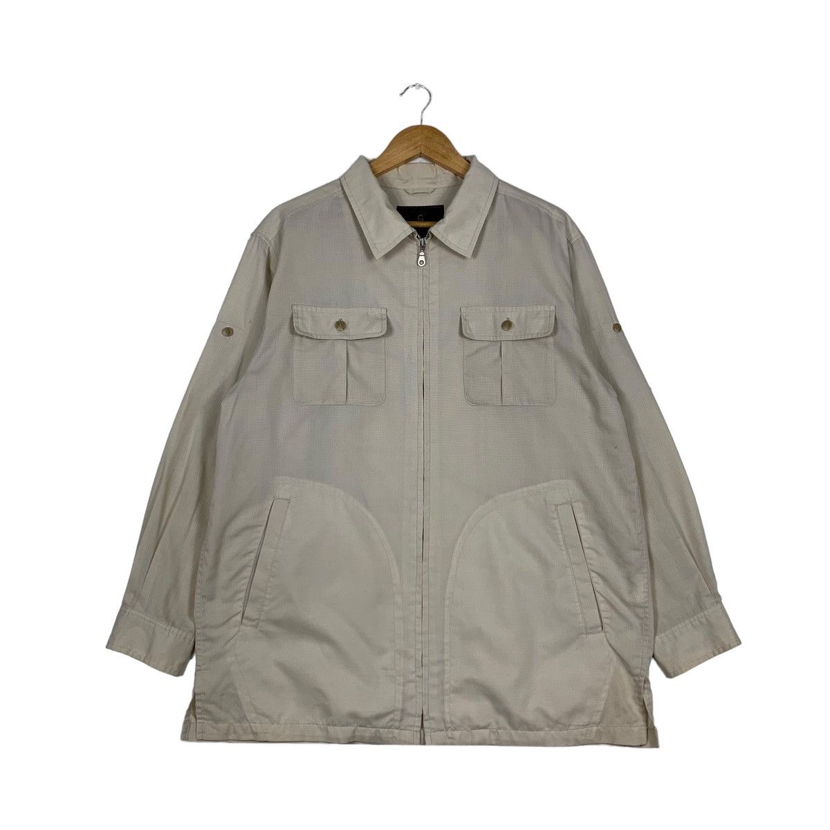 Gianni Valentino Vintage GIANNI VALENTINO Four Pocket Casual Jacket #1147-C52 Size US L / EU 52-54 / 3 - 1 Thumbnail