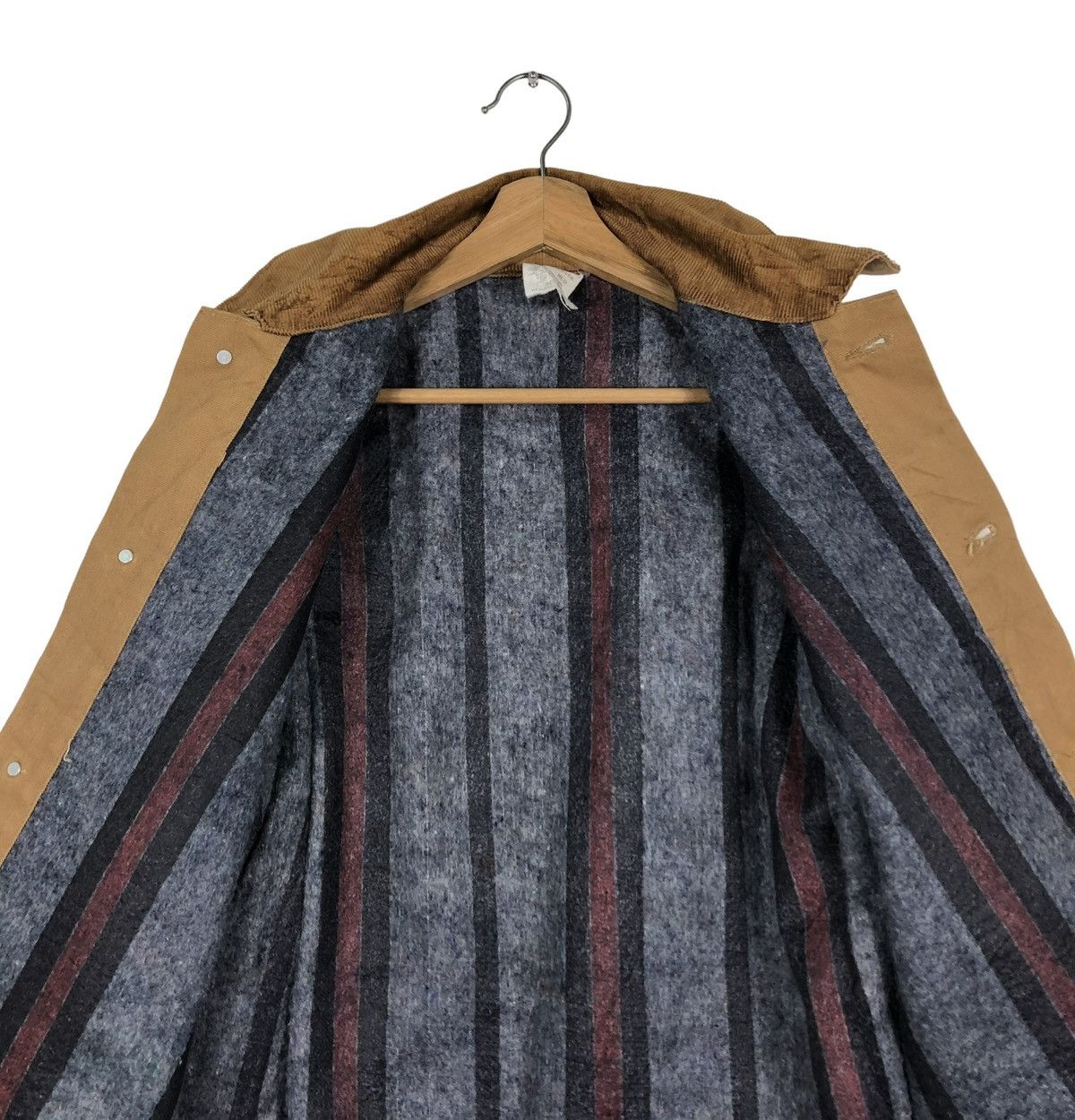 Carhartt 🔥VINTAGE CHORE WORK JACKET CARHARTT CB256 BLANKET LINING Size US M / EU 48-50 / 2 - 14 Thumbnail