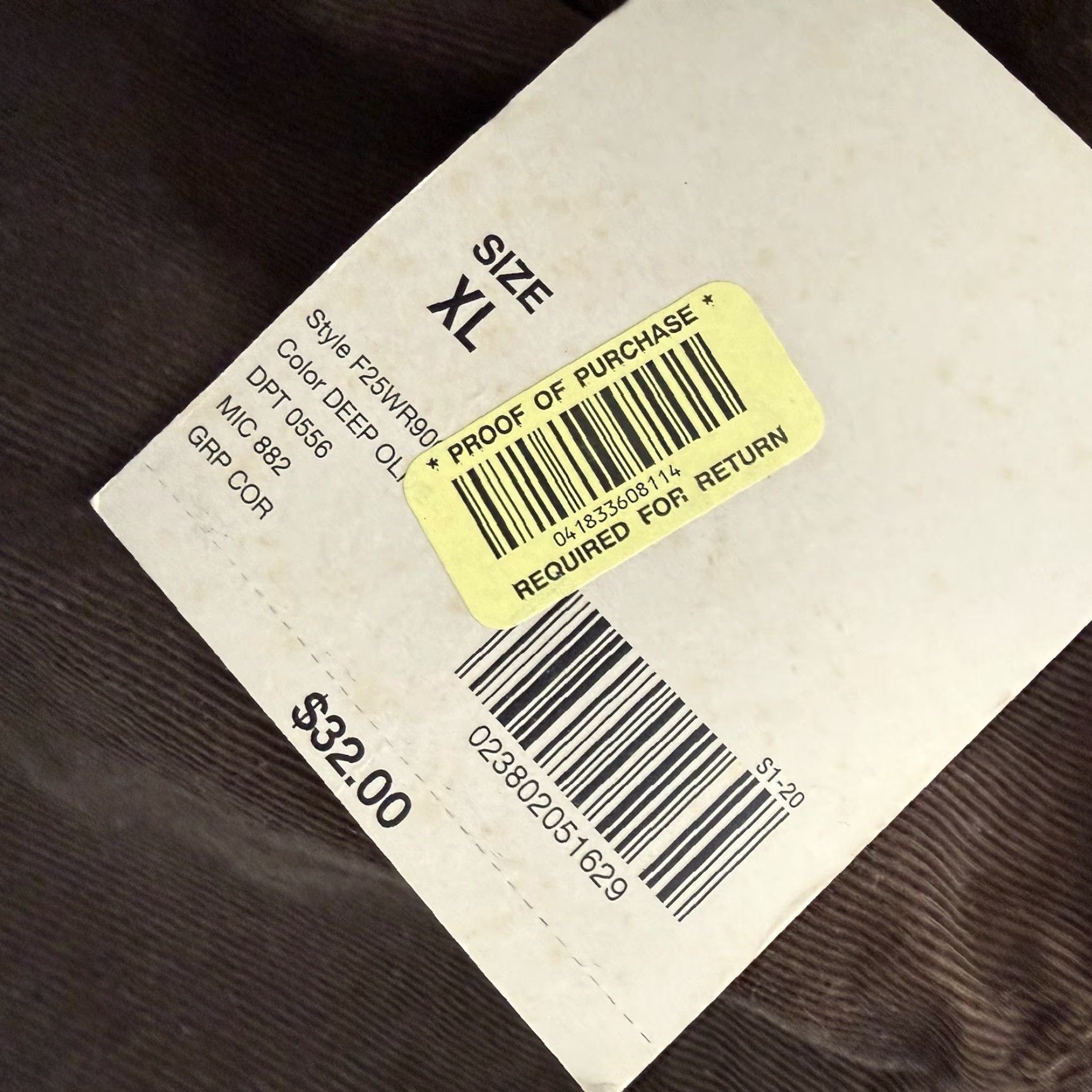 Roundtree & Yorke Roundtree & Yorke Shirt Mens XL Deep Olive Corduroy 100% Cotton Button-Down Regular Fit Long Sleeve Collared Casual Size US XL / EU 56 / 4 - 4 Thumbnail