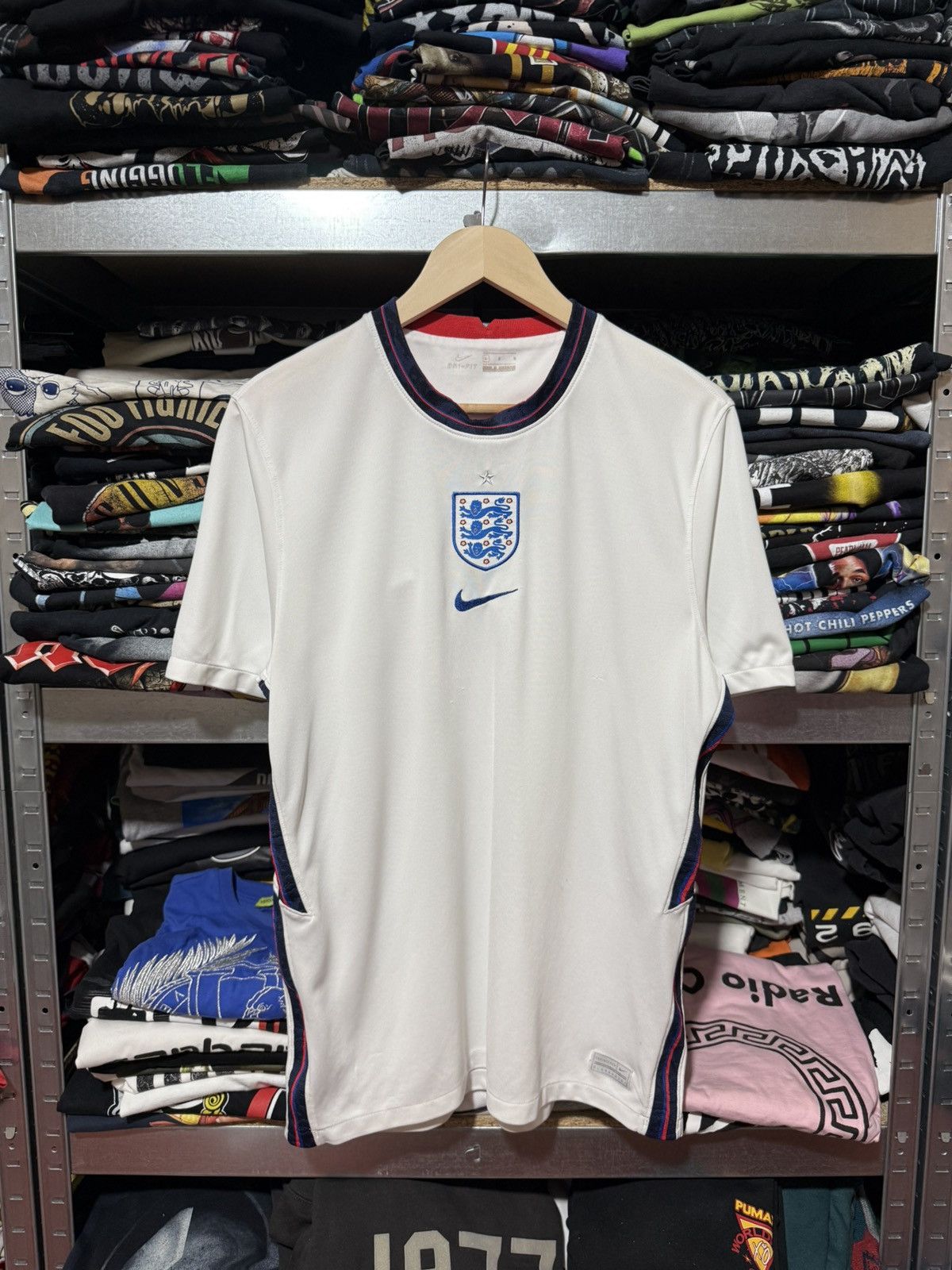 Nike Rare 2020 England Nike Euro Home Soccer Football Jersey Size US XL / EU 56 / 4 - 1 Thumbnail