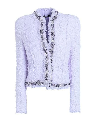 Image of Balmain O1W1Db10224 Blazer In Lilac, Women's (Size Small)