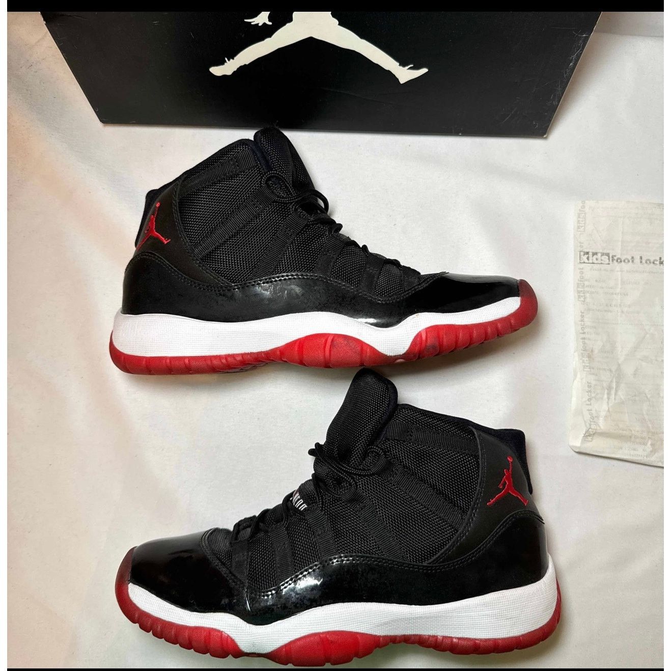 Jordan Brand × Nike Size 7 - Nike Air Jordan 11 Retro GS Bred 2012 Men's Shoes Size US 7 / EU 40 - 2 Thumbnail