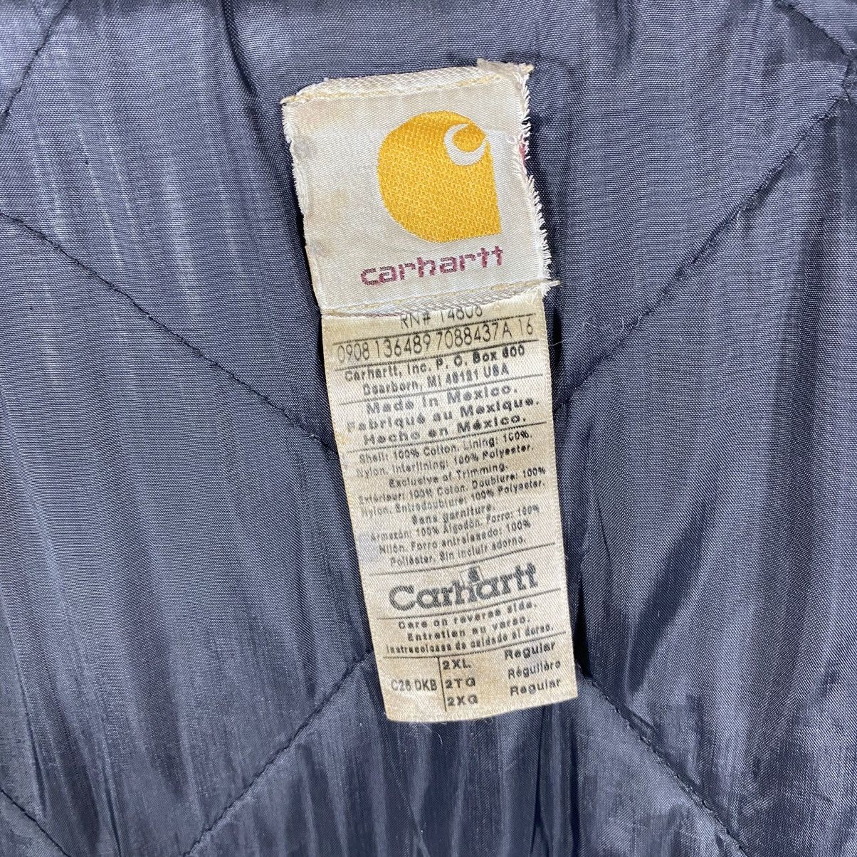 Carhartt Vintage Carhartt C26 DKB Mocha Dual Zip Quilted Workwear Size US XL / EU 56 / 4 - 13 Thumbnail