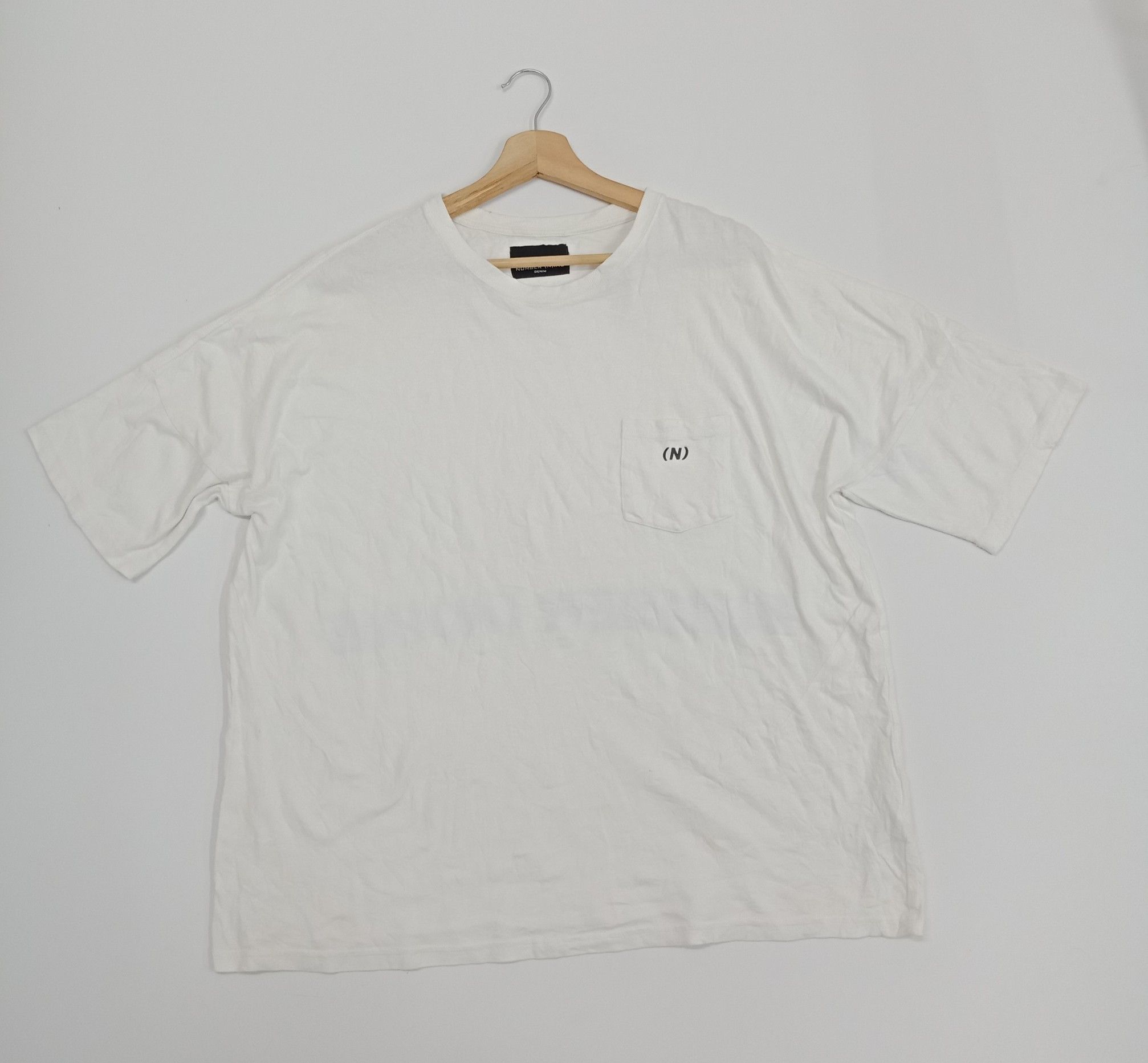 Number (N)ine Number (N)ine Back Hit Spell Out #D Size US XXL / EU 58 / 5 - 2 Thumbnail