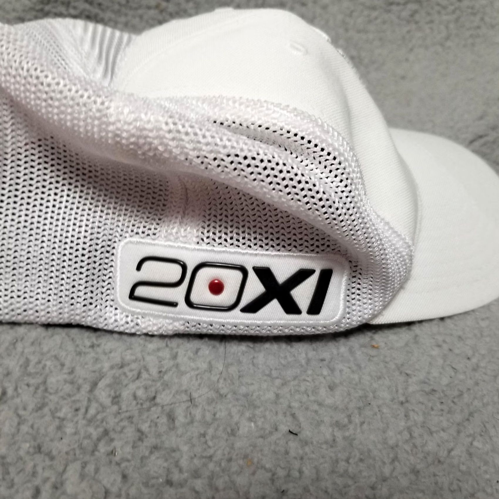 Nike Nike Tiger Woods Hat Cap Fitted Mens L White Trucker Golf VRS Flexfit Size ONE SIZE - 7 Thumbnail