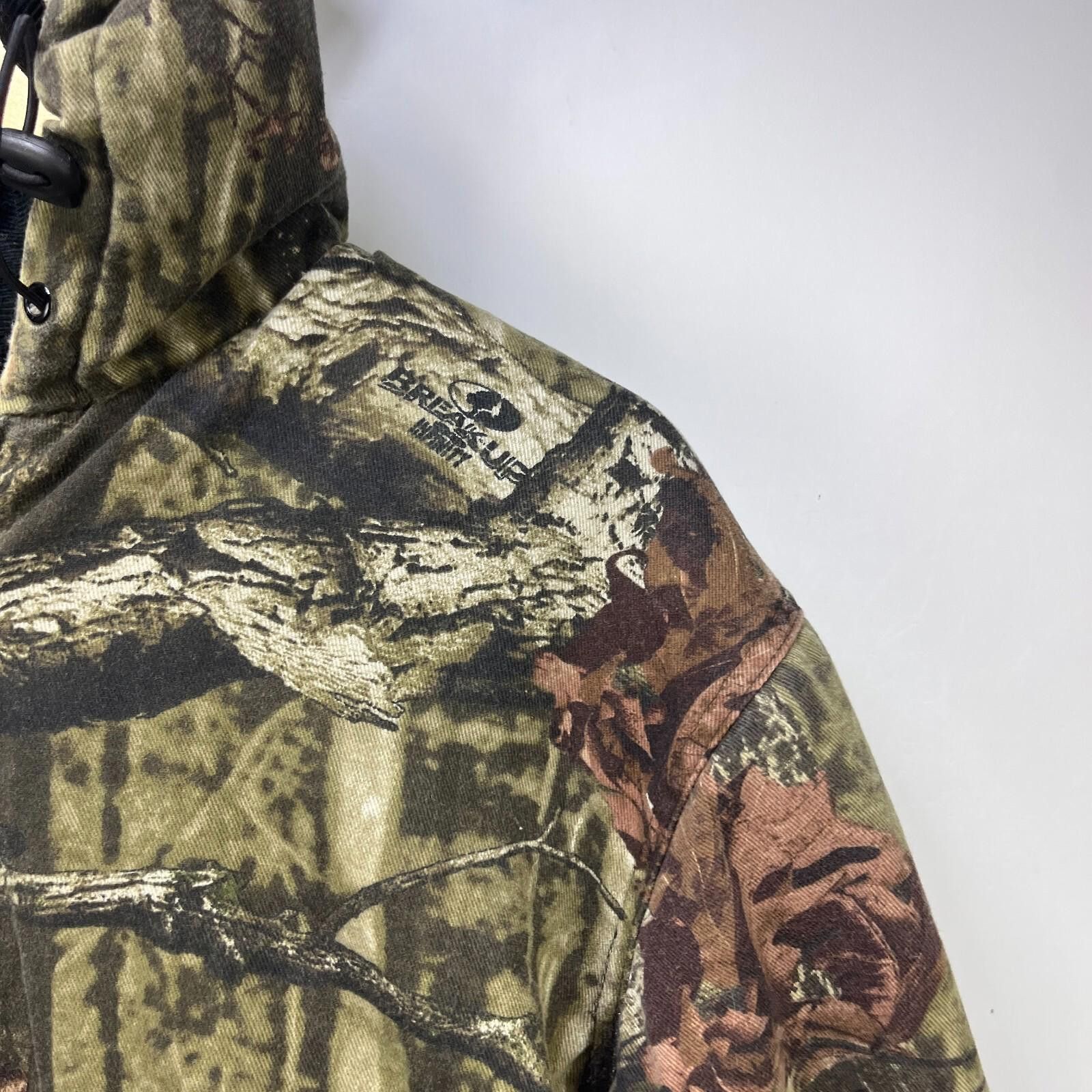 Mossy Oaks Vintage Tree Camo Mossy Oak Zip Up Jacket Hoodie Hooded XL Size ONE SIZE - 4 Thumbnail