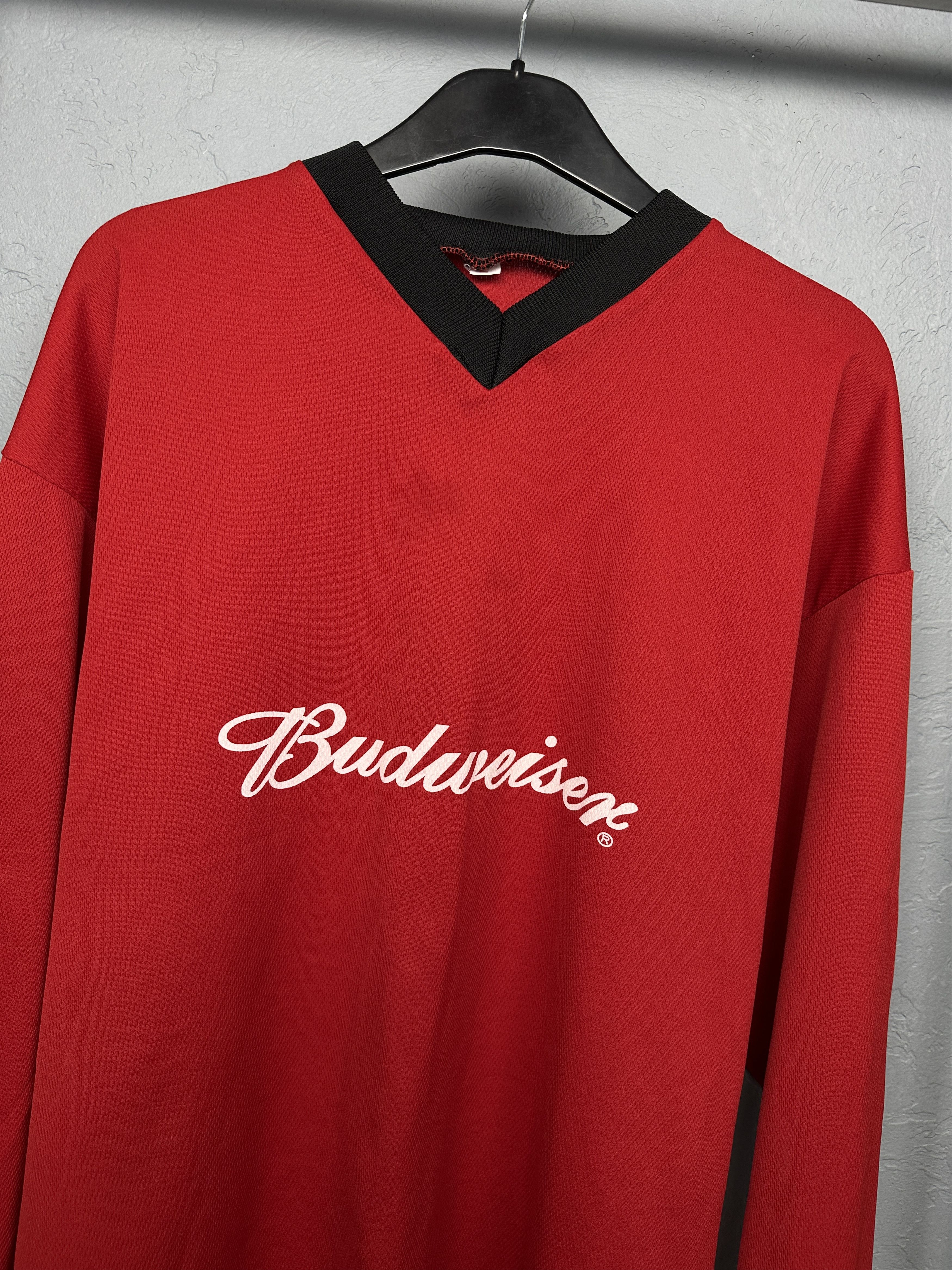 Budweiser Budweiser 90s Vintage Mens Long Sleeve T-Shirt Jersey Size US L / EU 52-54 / 3 - 2 Thumbnail
