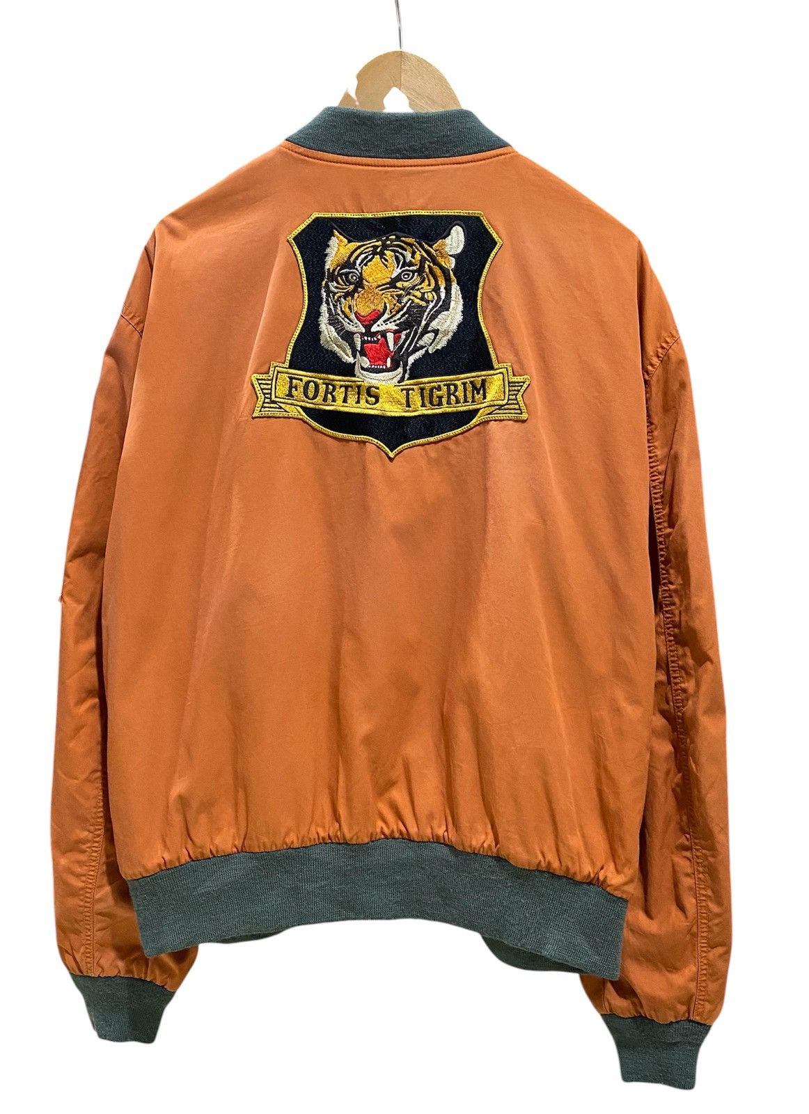 Polo Ralph Lauren Rare Polo Ralph Lauren Fortis Tigrim Reversible Ma-1 Jacket Size US XXL / EU 58 / 5 - 2 Thumbnail
