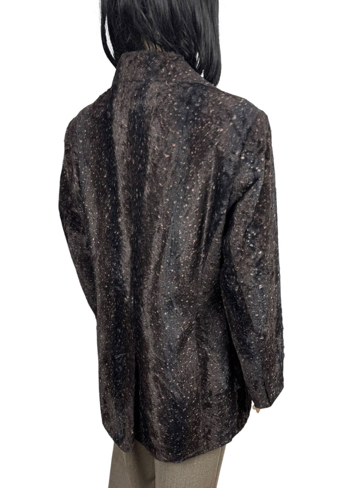 ZAPA Zapa Faux Fur Coat Cotton-Viscose Printed size US16 IT50 Size XXL / US 16-18 / IT 52-54 - 8 Thumbnail