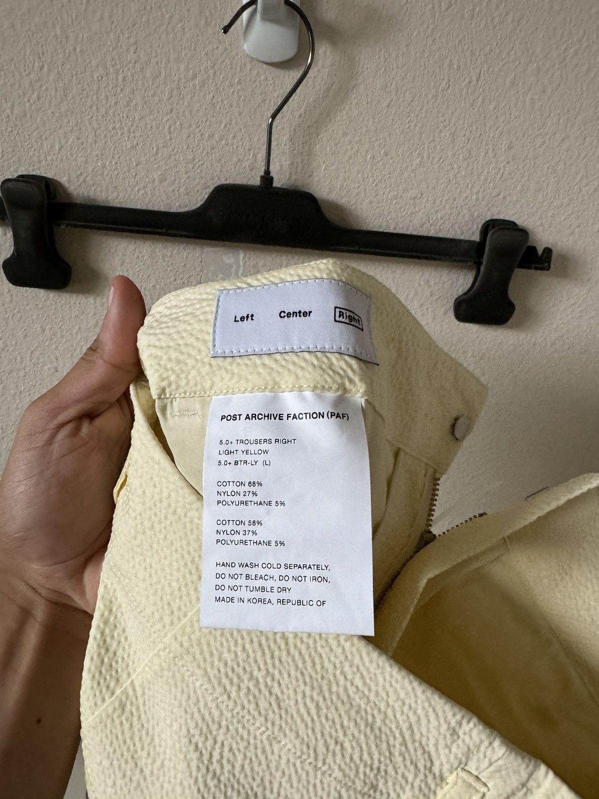 POST ARCHIVE FACTION (PAF) Post Archive Faction (PAF) 5.0 Right Pants Size US 34 / EU 50 - 7 Thumbnail