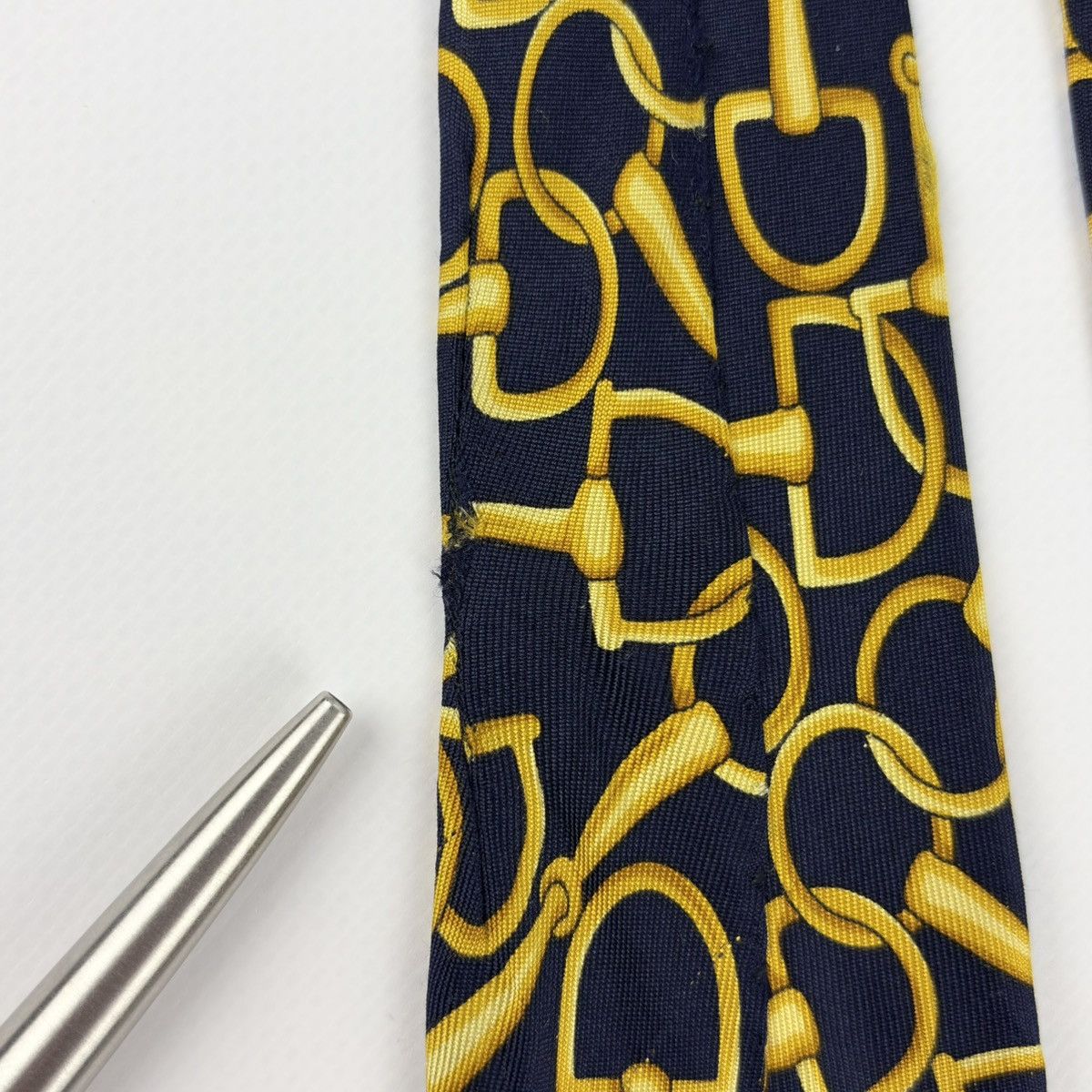 Gucci Gucci Vintage Silk Tie rare nice design Made in Italy Size ONE SIZE - 19 Thumbnail