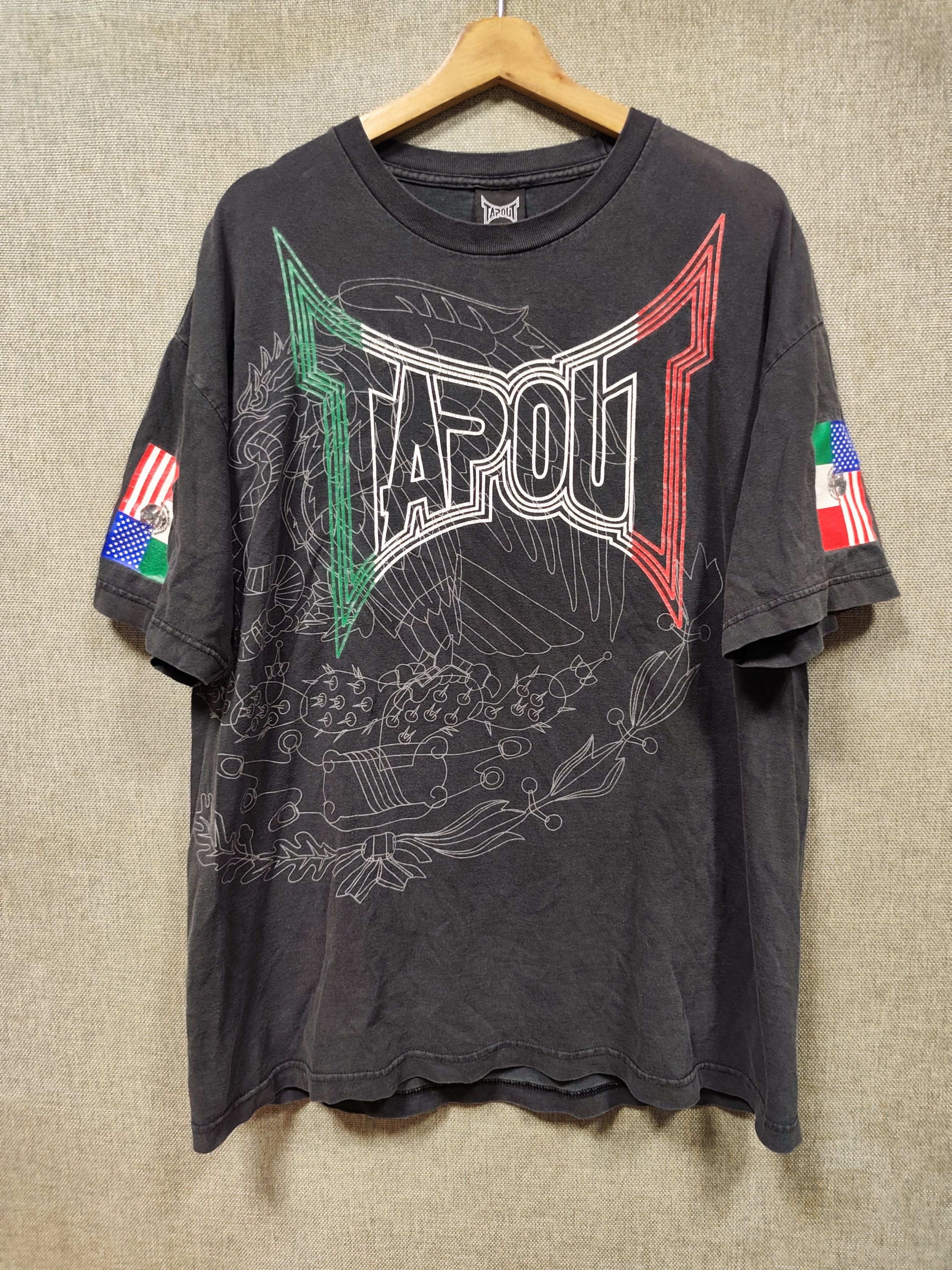 Vintage t shirt tapout made in usa