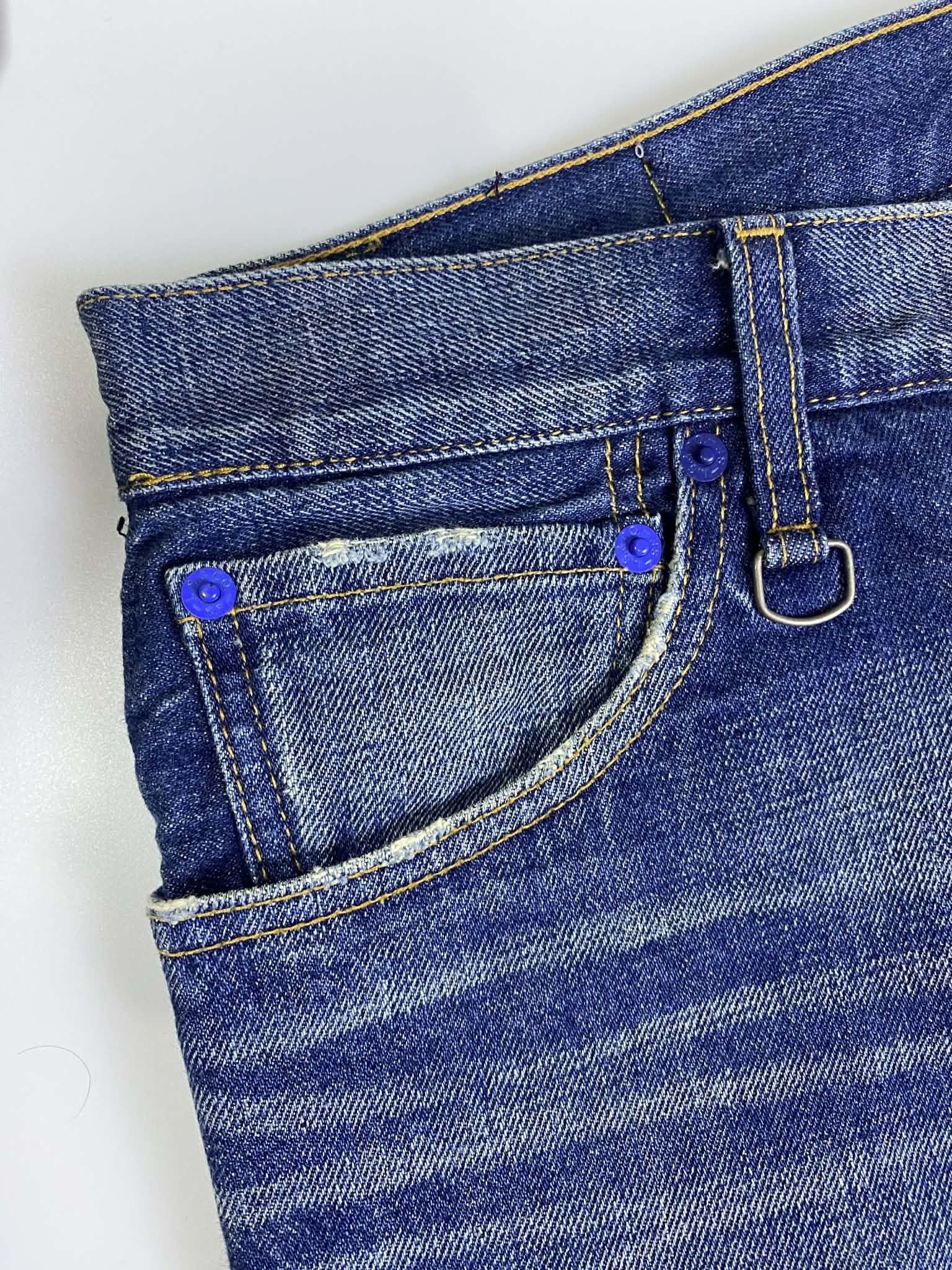 Fragment Design × Levi's Levi’s Fenom x Fragment Design Selvedge Denim Pants Size US 30 / EU 46 - 8 Thumbnail