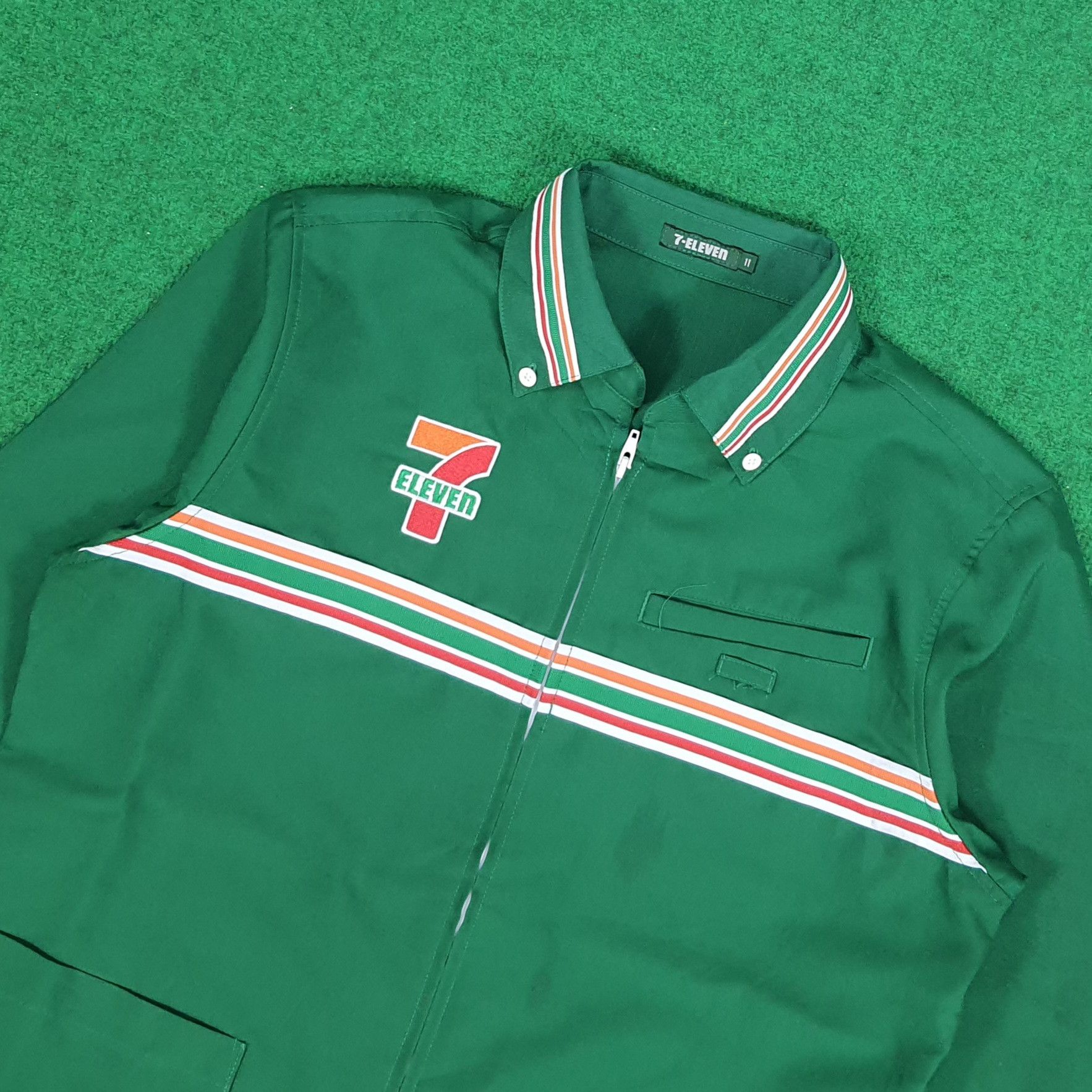 Japanese Brand × Vintage Vintage 7 Eleven Japanese Brand Staff Worker Uniform Size S / US 4 / IT 40 - 4 Thumbnail