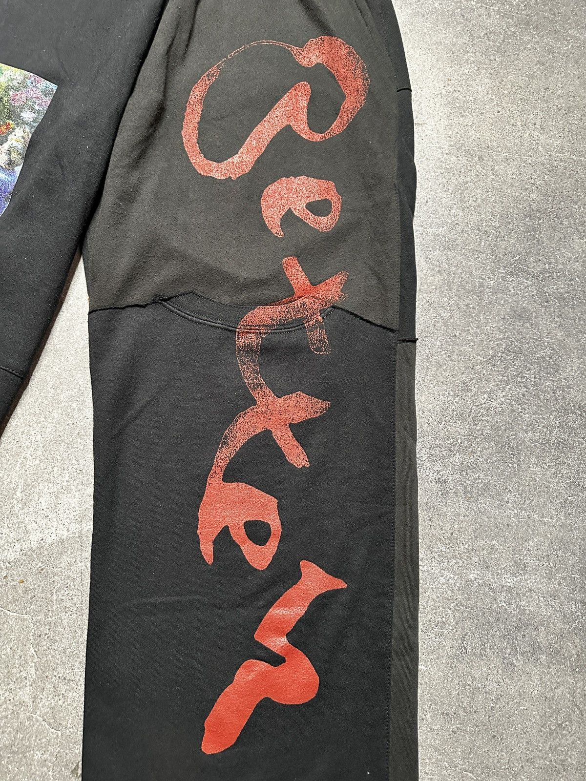 Better With Age Better With Age Remoir Reconstructed Sweatpants Black Size L Size US 36 / EU 52 - 3 Thumbnail