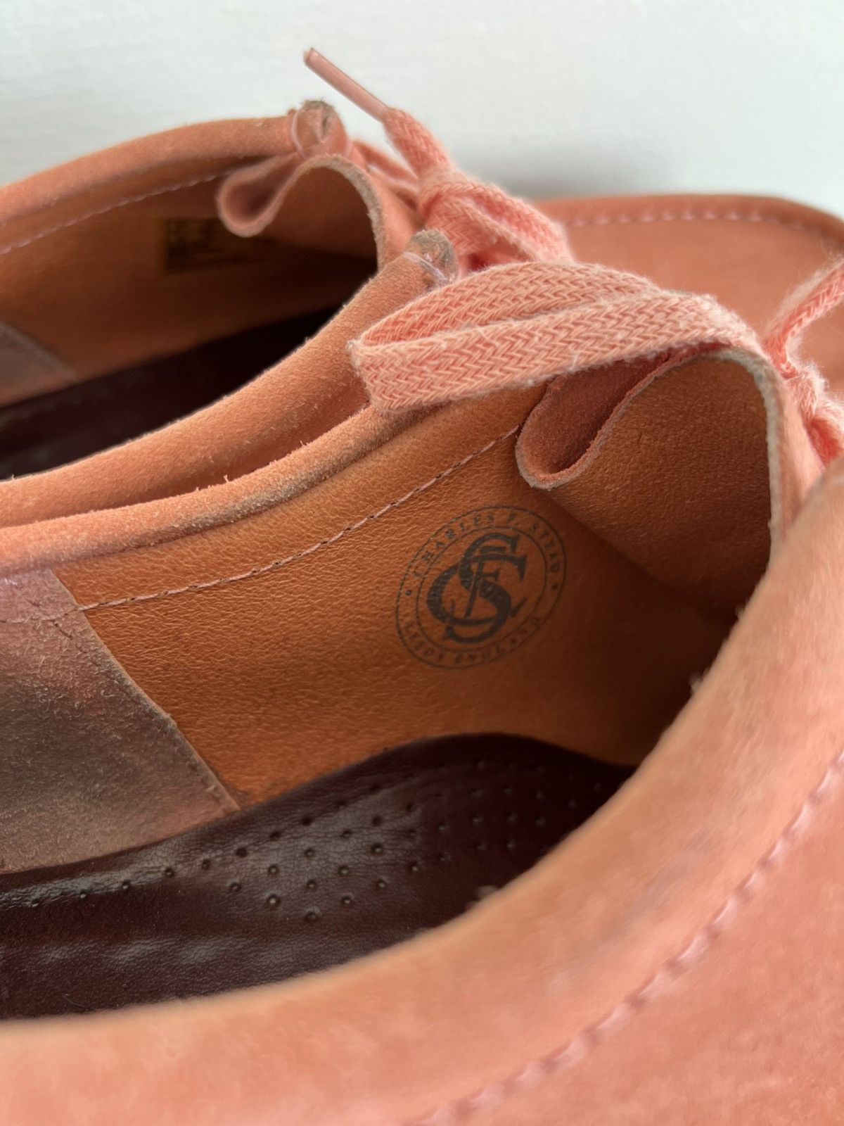 Clarks Clarks Wallabee Suede Coral 10.5 Size US 10.5 / EU 43-44 - 7 Thumbnail