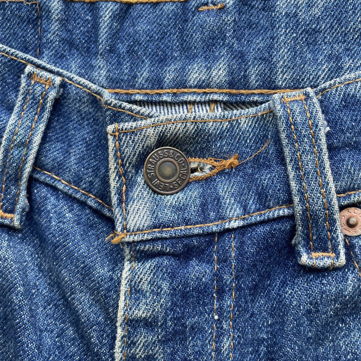 Levi's Vintage Clothing Vintage Levi’s 610 Rusty Jeans Faded Denim Pants W29x33 Size US 29 - 6 Thumbnail