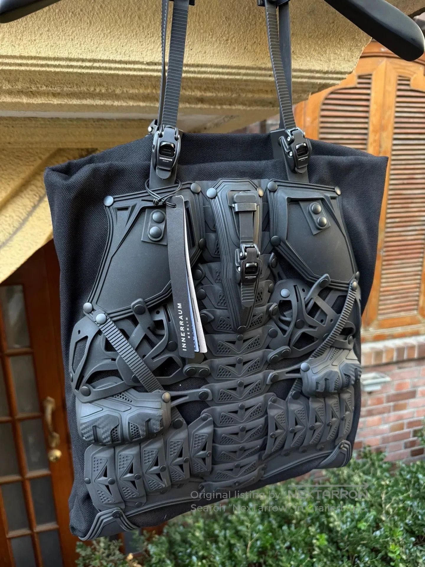 junya watanabe x innerraum armor tote bag.