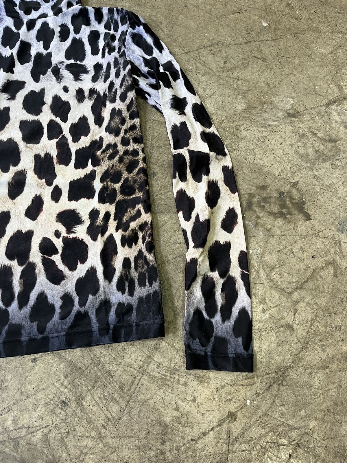 R13 R13 Leopard Turtleneck Shirt (unisex) Size US XS / EU 42 / 0 - 3 Thumbnail