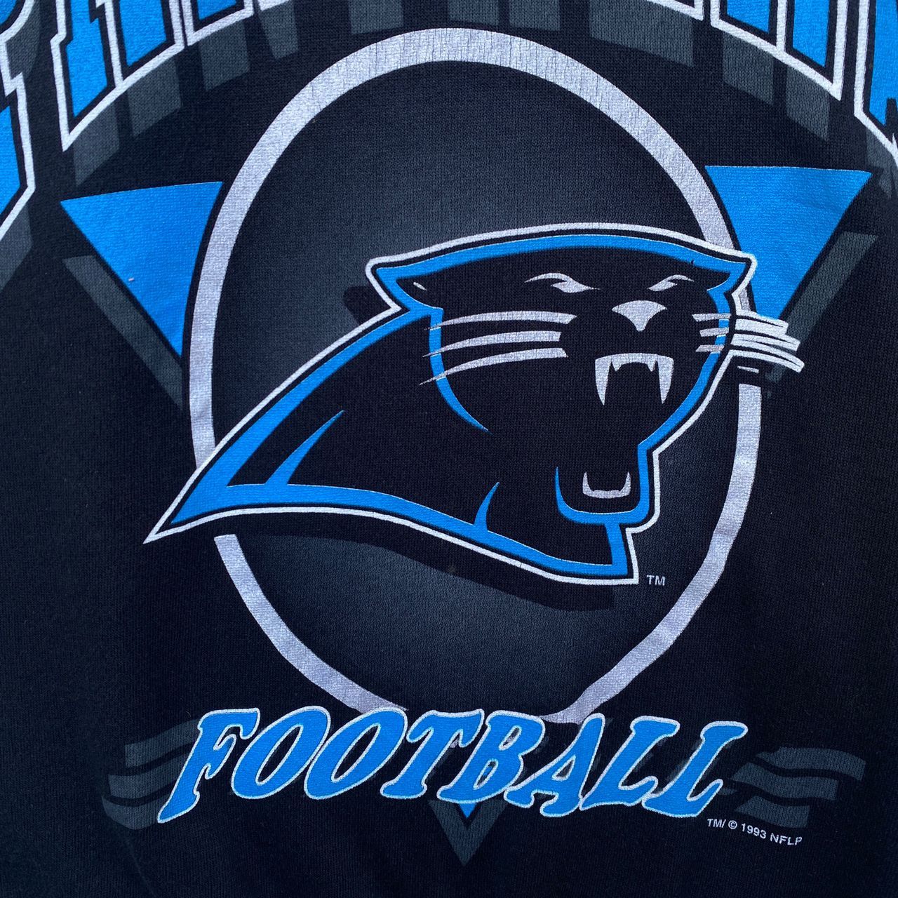 NFL × Vintage VINTAGE 1993 CAROLINA PANTHERS NFL SWEATSHIRT XL PULLOVER Size US XL / EU 56 / 4 - 5 Thumbnail