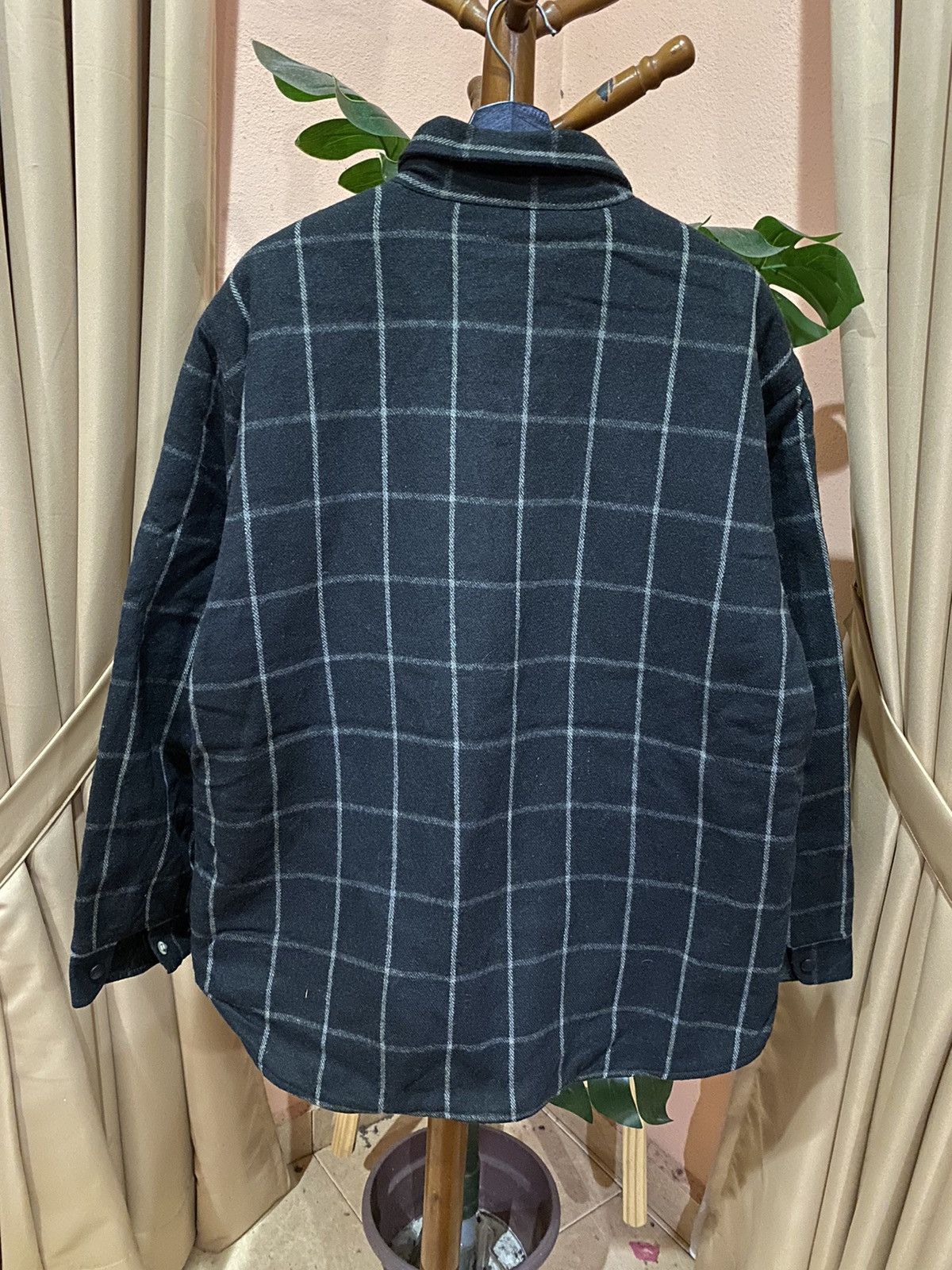 Stussy Stüssy Black and White Plaid Wool Jacket Timeless Streetwear Size US L / EU 52-54 / 3 - 11 Thumbnail