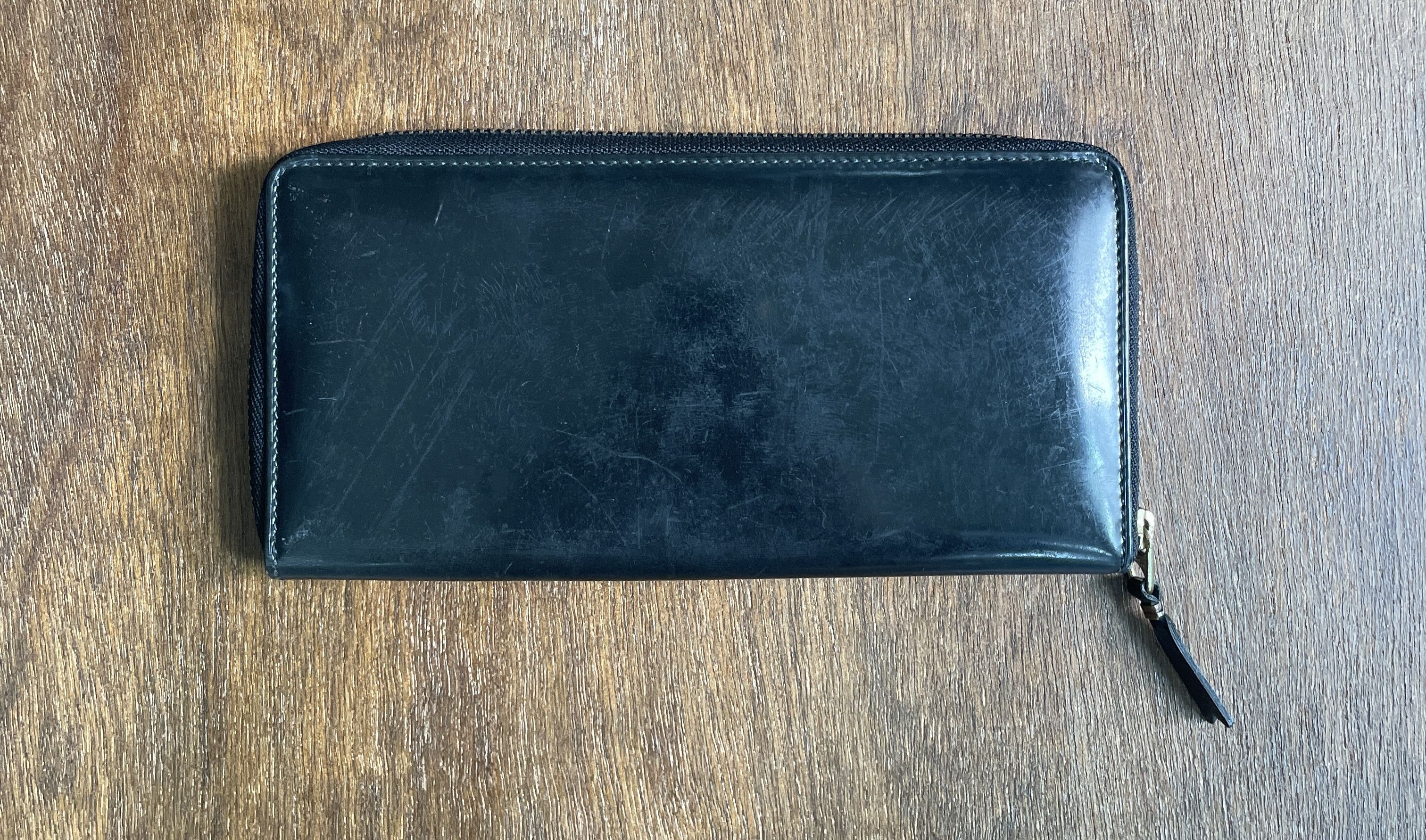 Comme des Garcons COMME des GARCONS Tiffany Blue Leather Wallet Size ONE SIZE - 2 Thumbnail
