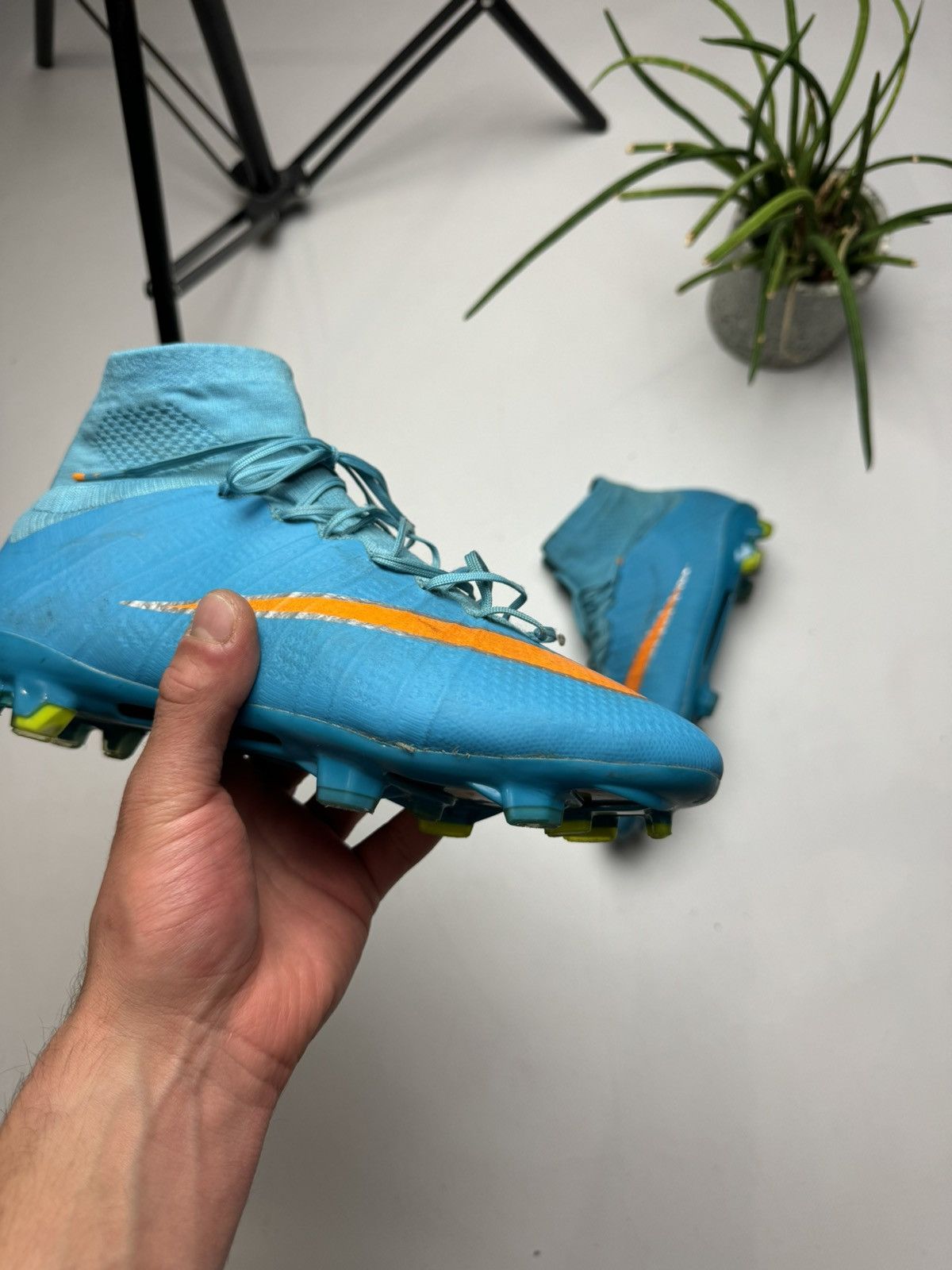 Nike × Vintage Rare vintage Nike Mercurial boots soccer Size US 7 / EU 40 - 6 Thumbnail