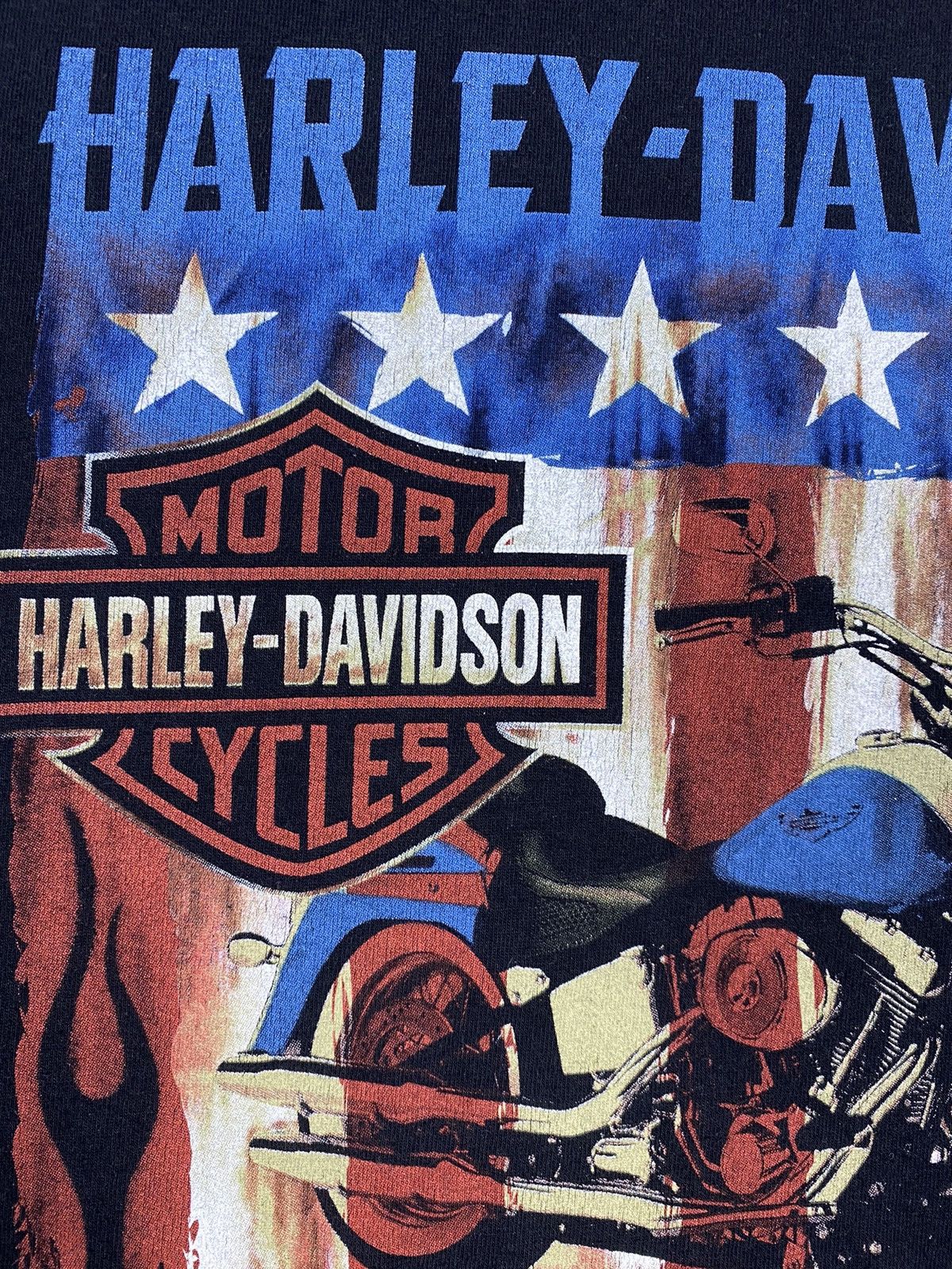 Harley Davidson Harley Davidson 2005 Motorcycle Barnett El Paso Texas Tee Size US XL / EU 56 / 4 - 8 Thumbnail