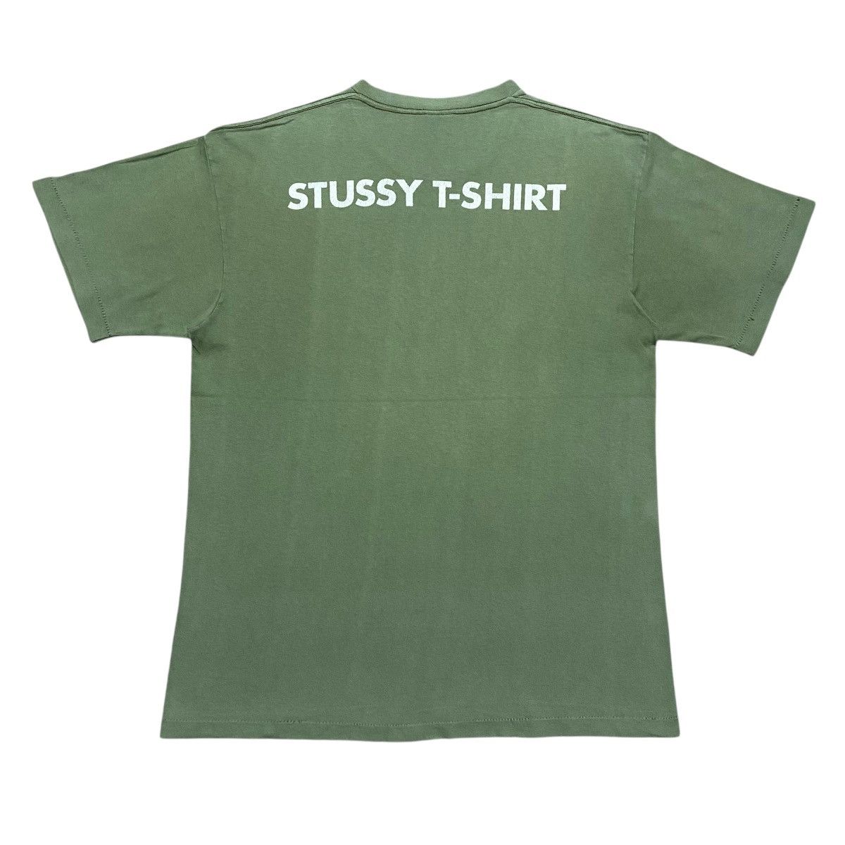 Stussy Rare‼️🔥Vintage Stussy Big SpellOut Distress T-Shirt Size US M / EU 48-50 / 2 - 2 Thumbnail