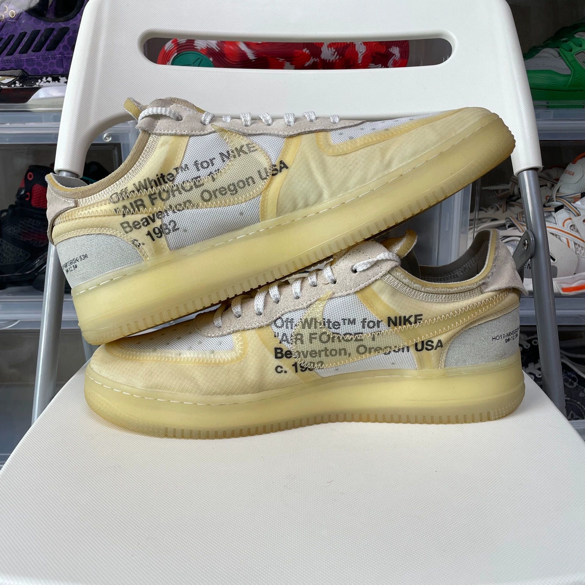 Nike Nike AF1 OW 47.5 99 New Size US 13 / EU 46 - 6 Thumbnail