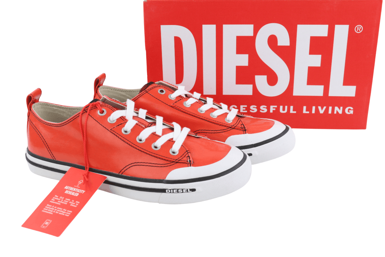 Diesel S-ATHOS LOW EU41 Red Coated 40573 Size US 8 / EU 41 - 3 Thumbnail