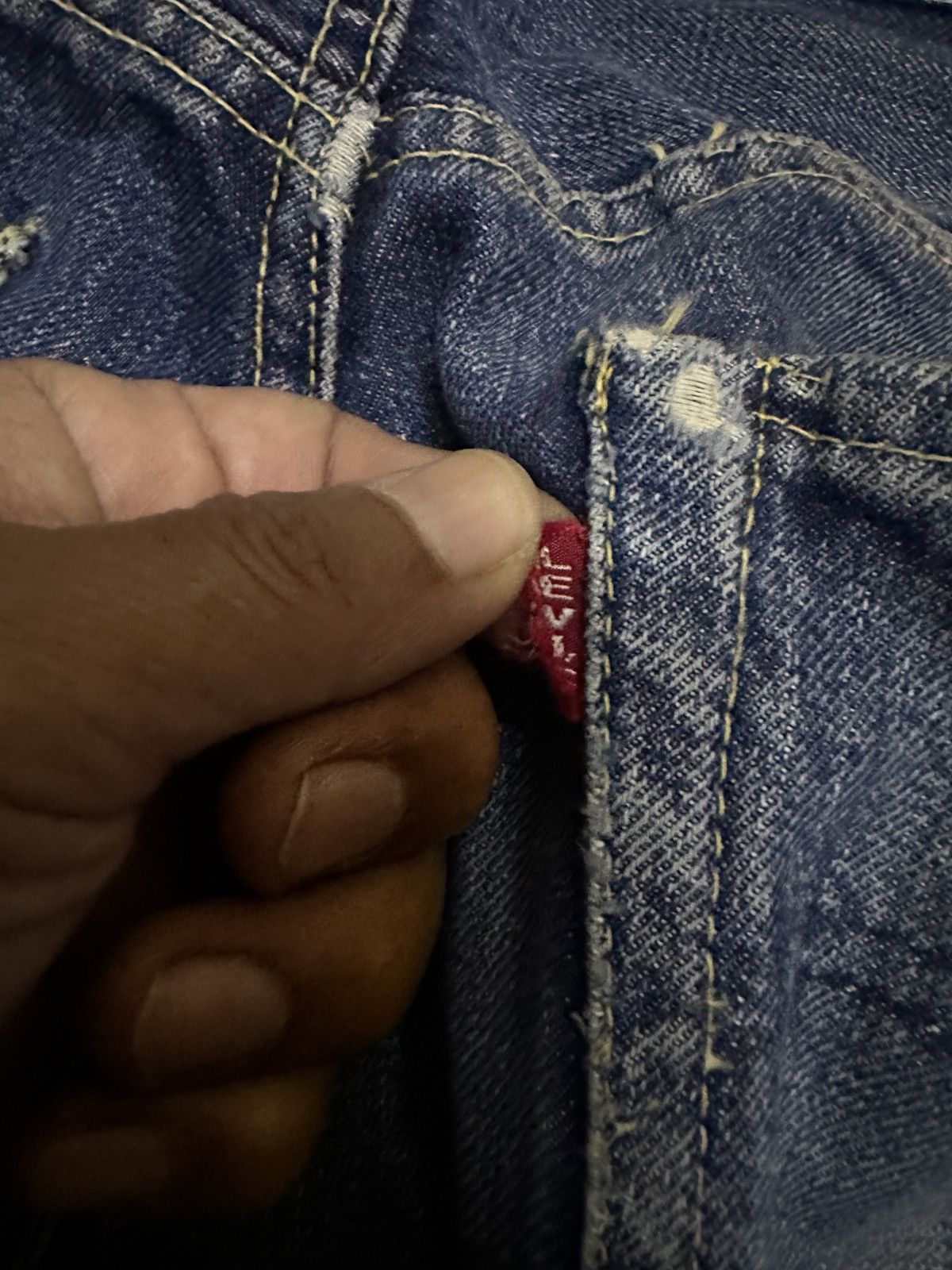 Levi's SOLD SOLD SOLD!! Vintage Levis big e 501 hidden rivet 1950’s Size US 31 - 3 Thumbnail