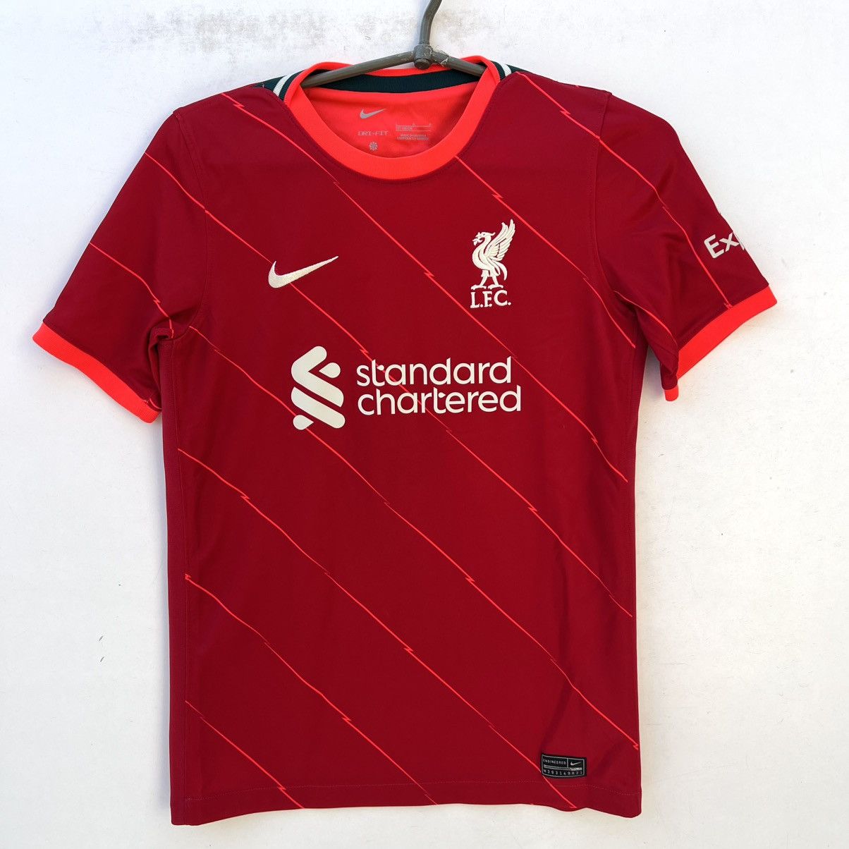 Nike Liverpool 2021 2022 nike soccer jersey Salah Size US XXS / EU 40 - 1 Thumbnail