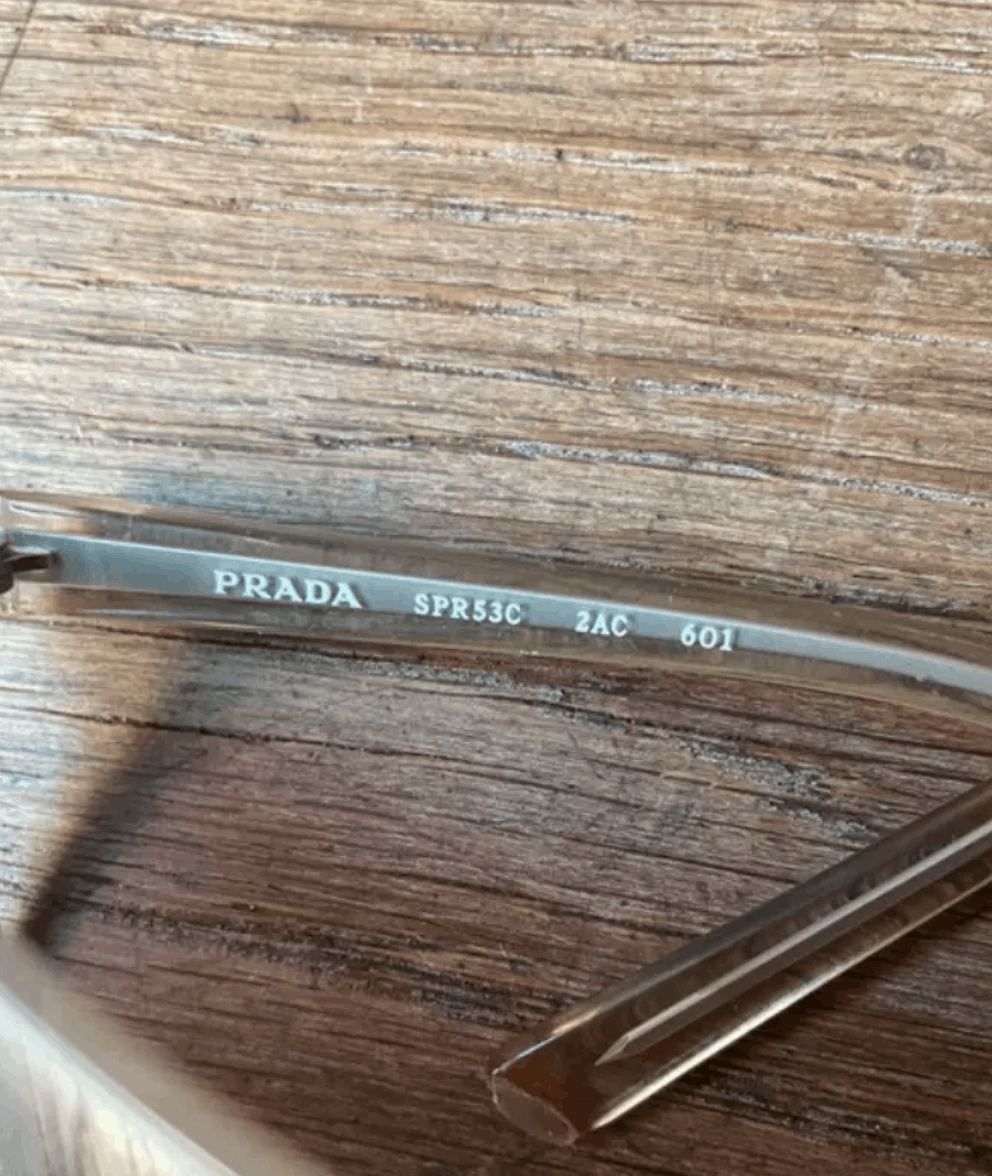 Prada PRADA Sunglasses Titanium Wrap Star Rimless Luna Rossa Size ONE SIZE - 5 Thumbnail