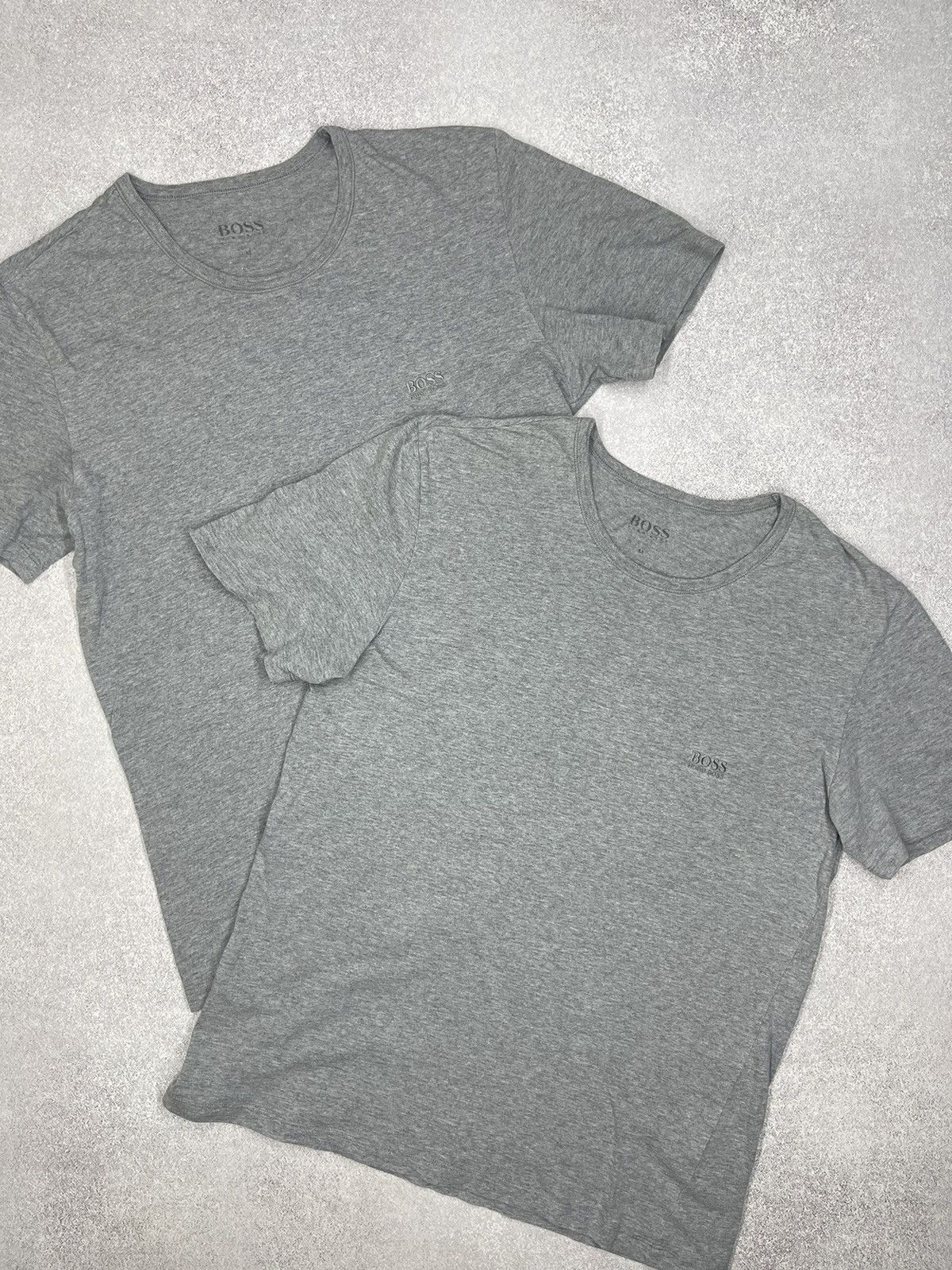 Hugo × Hugo Boss Mens Two T Shirt Hugo Boss Grey Small Logo Size M Size US M / EU 48-50 / 2 - 1 Thumbnail