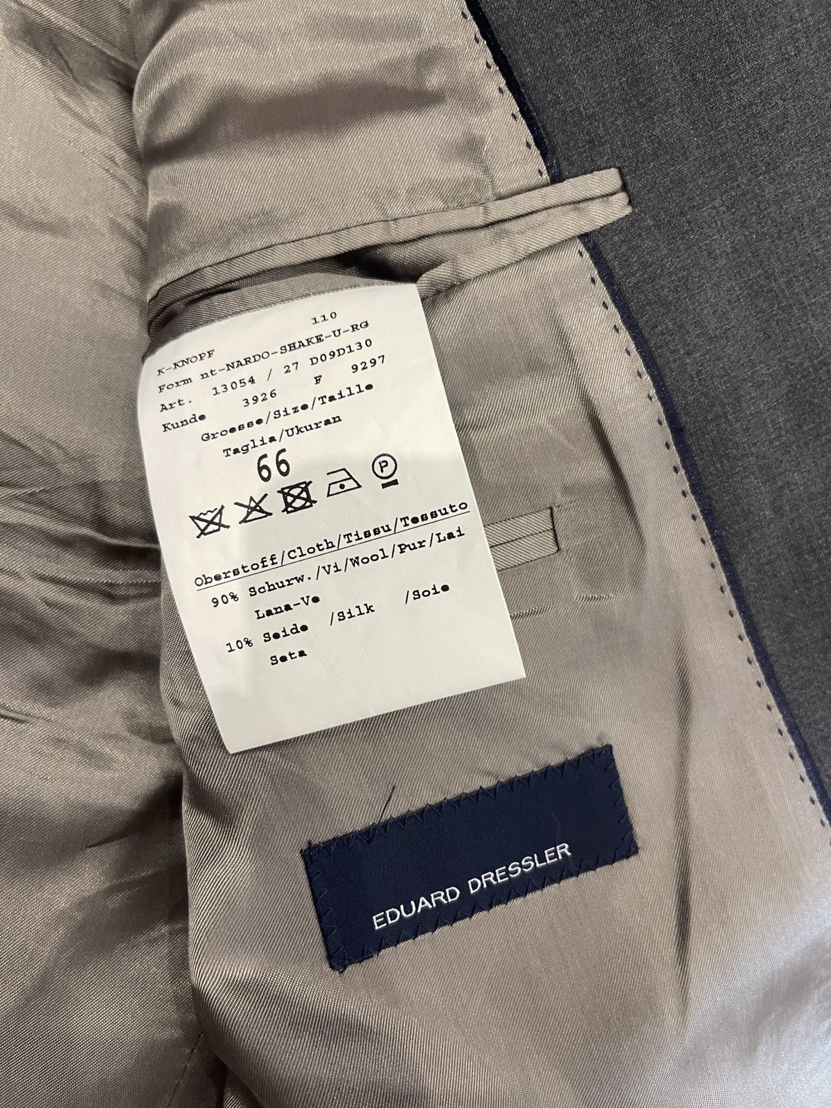 Loro Piana × Vintage Vintage loro piana blazer big size classic jacket Bovet Size 54R - 7 Thumbnail
