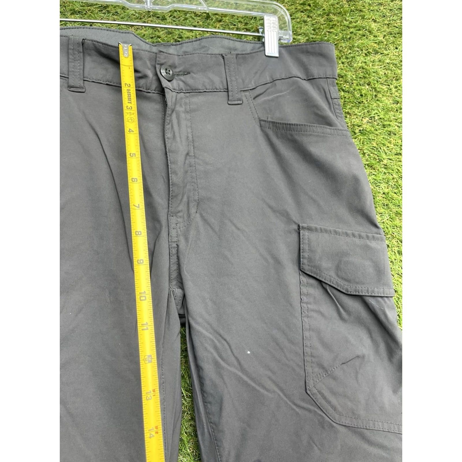Eddie Bauer Eddie Bauer Travex Pants Mens 34x32 Nylon Rip Stop Grey Hike Convertible Chino Regular Straight Pocket Size US 34 / EU 50 - 3 Thumbnail