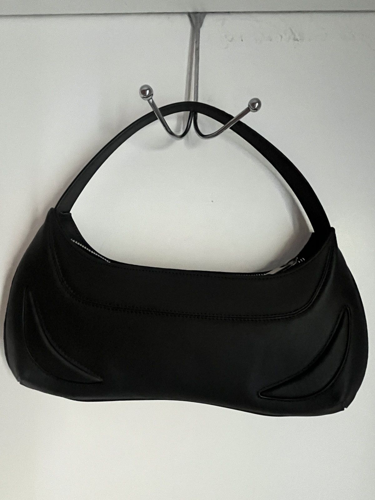 Japanese Brand × Urban Sophistication NEW Urban Sophistication Black Leather Harley Bag Purse Size ONE SIZE - 4 Thumbnail