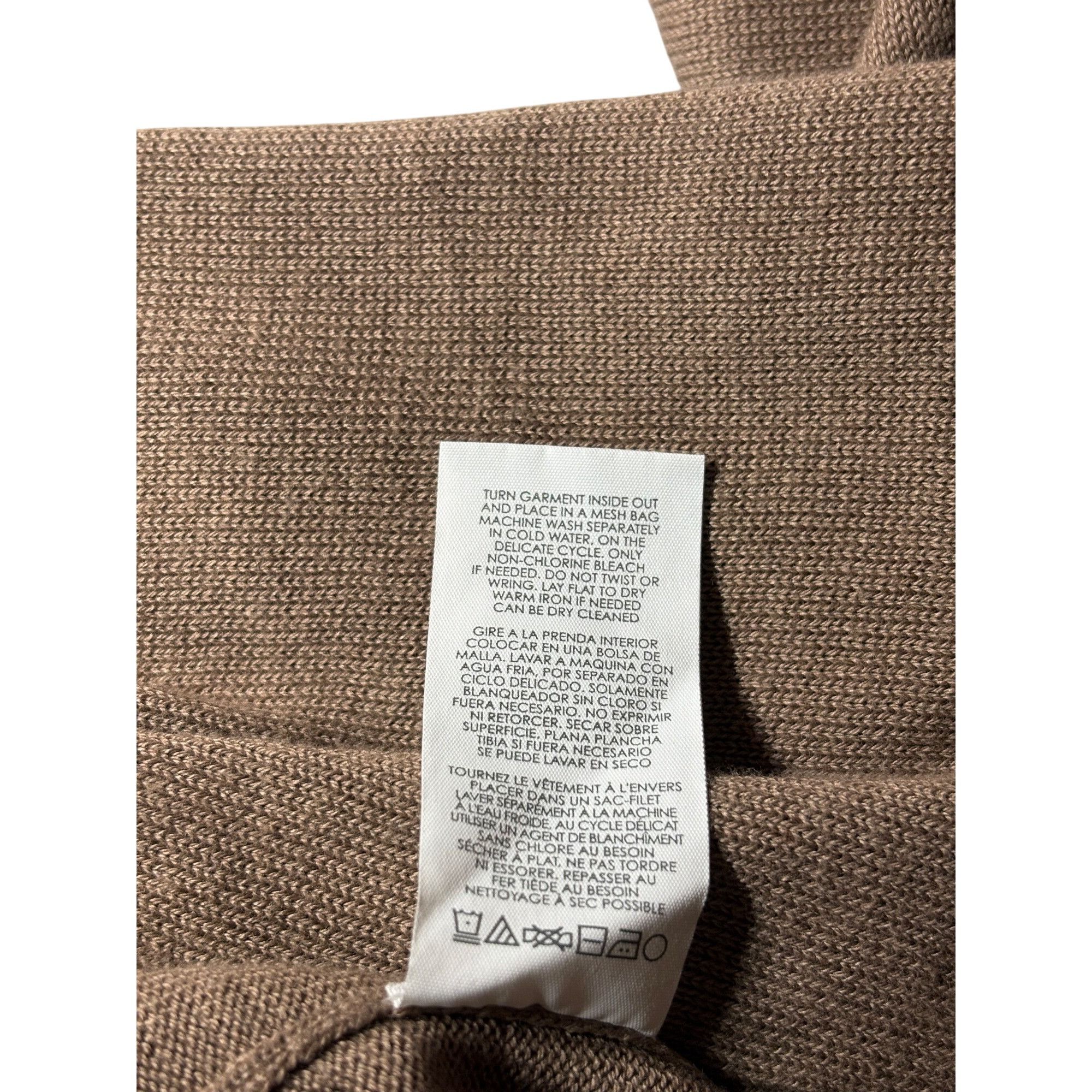 Other Cabi Women’s Sweater Dress Brown Beige S Minimalist Old Mone Size S / US 4 / IT 40 - 8 Thumbnail