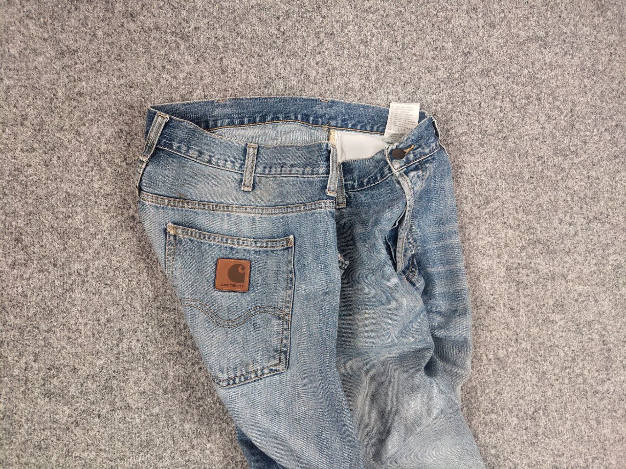 Carhartt Vintage Carhartt Marlow Pants Distressed Faded denim Jeans Size US 36 / EU 52 - 11 Thumbnail